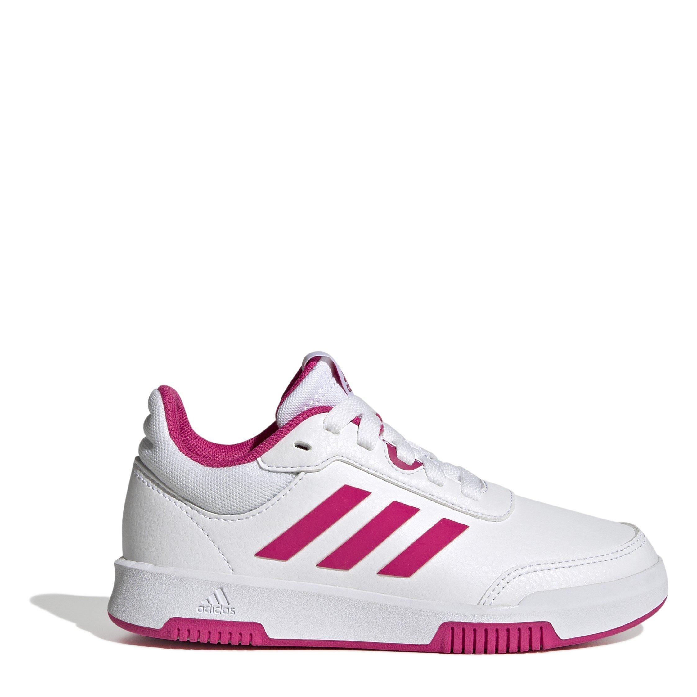 Adidas Girls Tensaur 3 Junior Trainers - White/Pink - 5 (38)