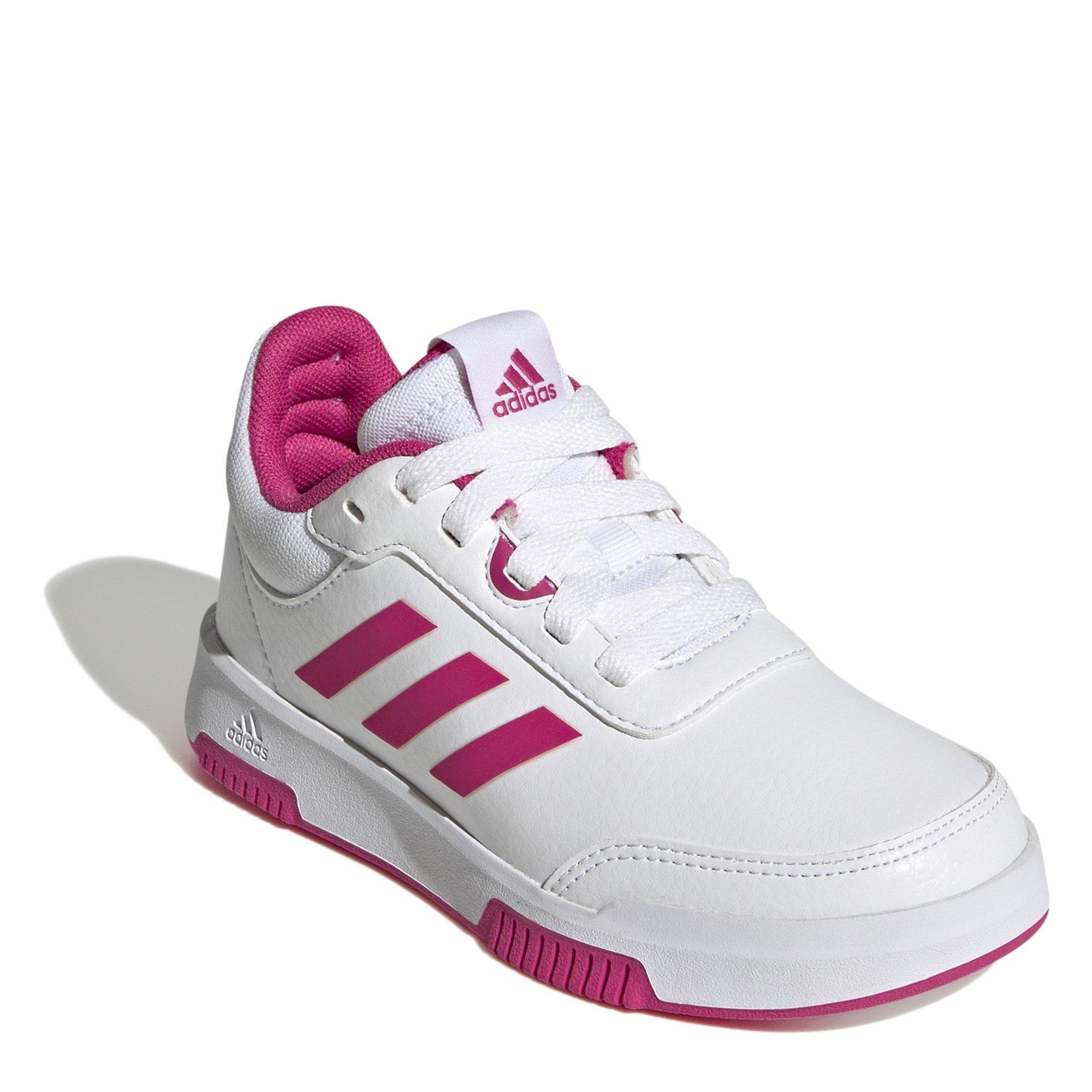 Bianco/Rosa - adidas - Tensaur 3 Junior Girls Trainers - 3
