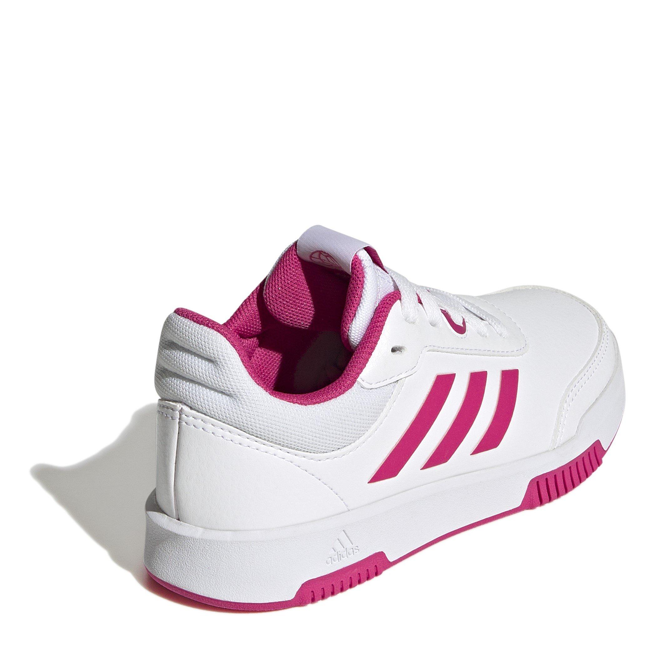 Bianco/Rosa - adidas - Tensaur 3 Junior Girls Trainers - 4