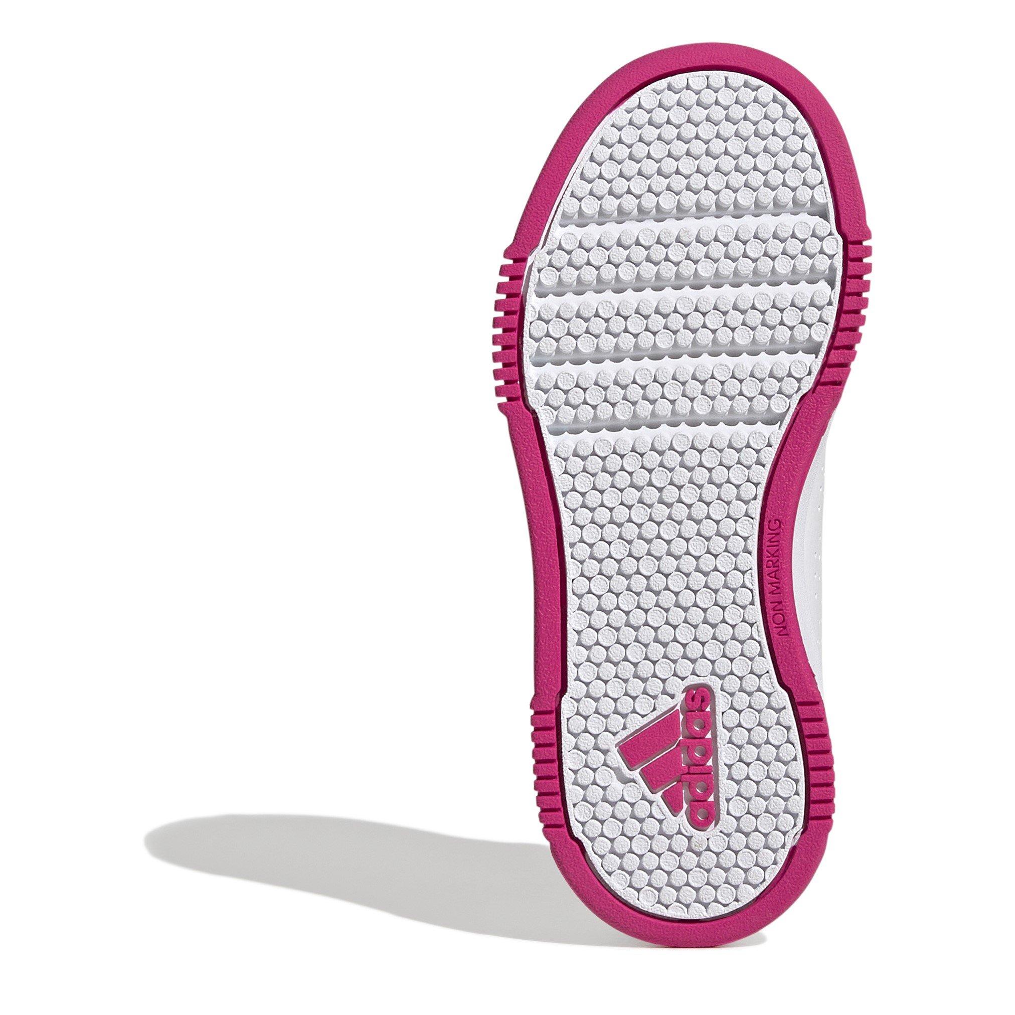 Bianco/Rosa - adidas - Tensaur 3 Junior Girls Trainers - 6
