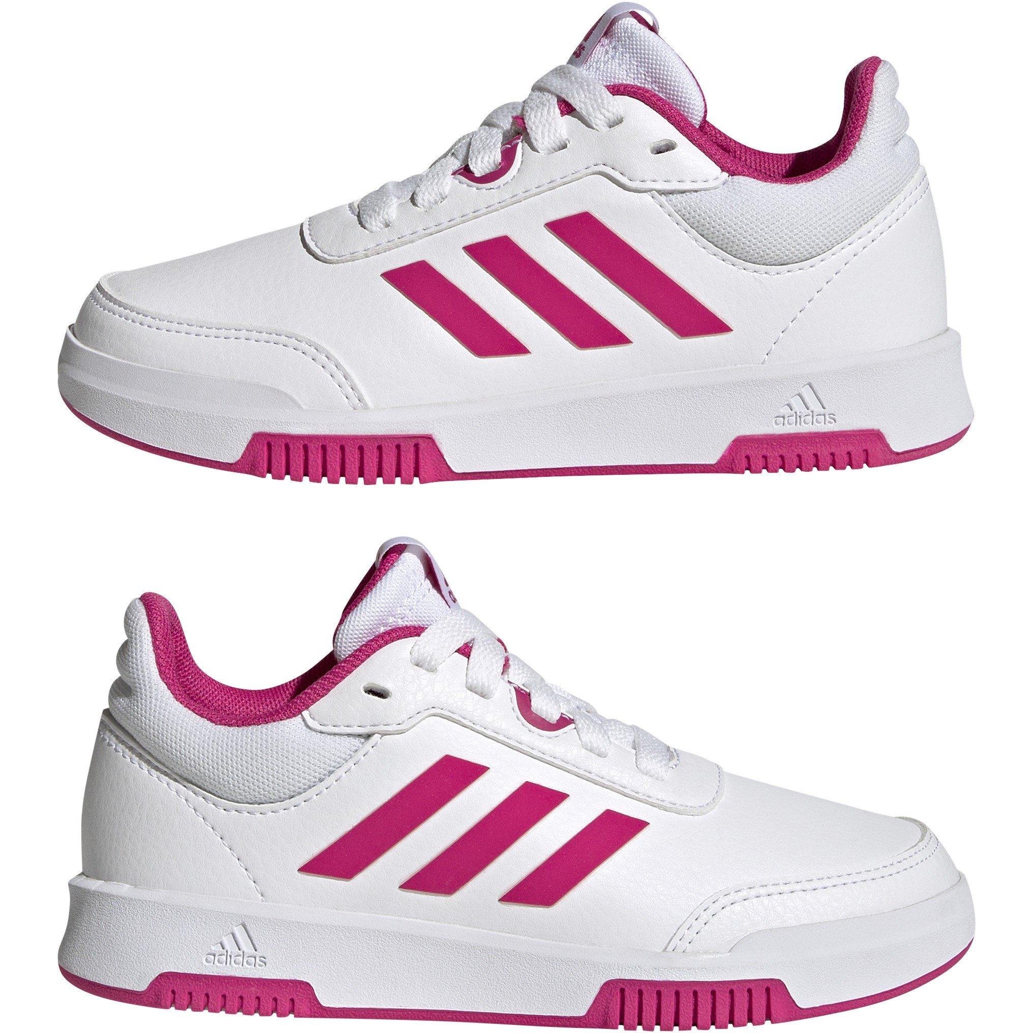 Bianco/Rosa - adidas - Tensaur 3 Junior Girls Trainers - 9