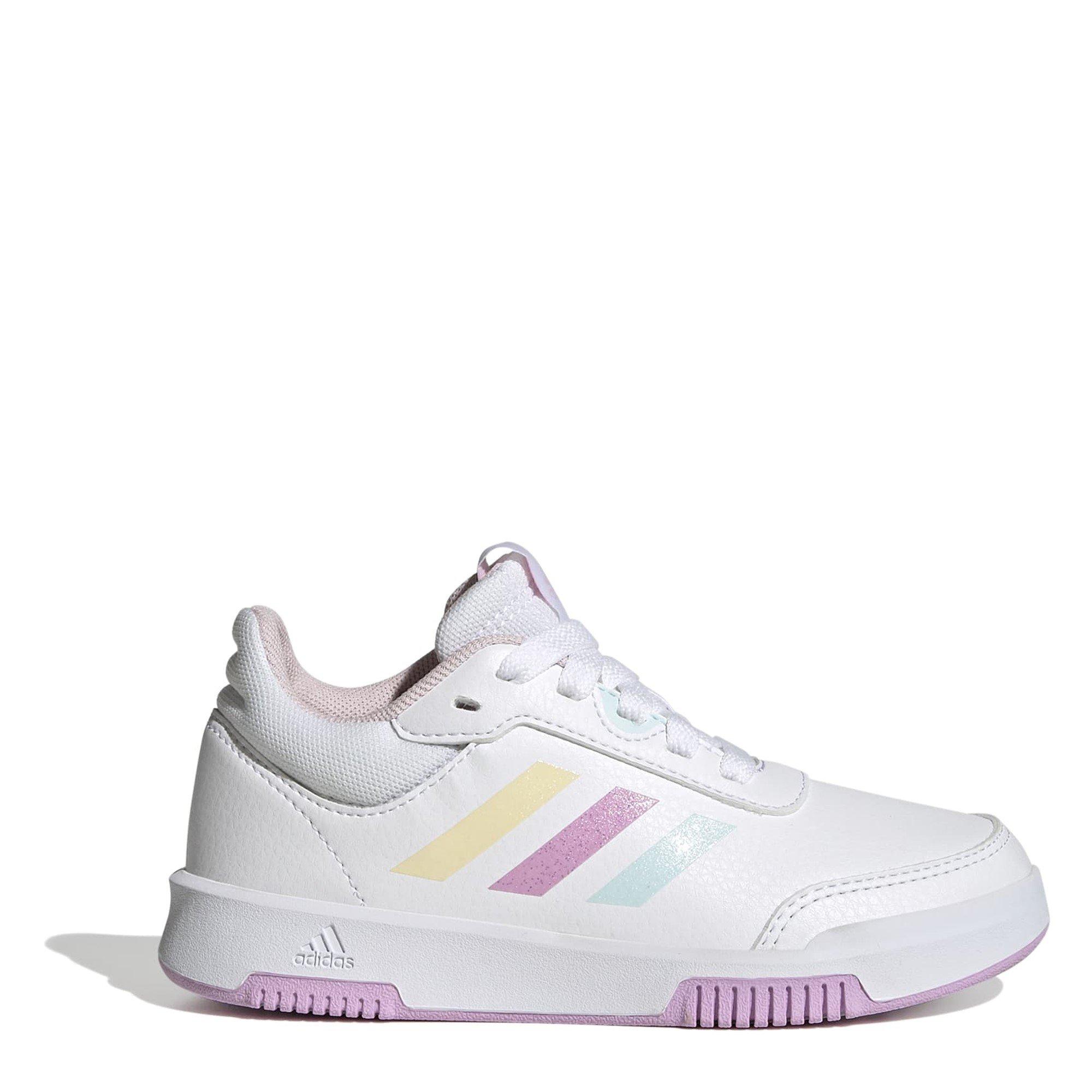 adidas Tensaur 3 Junior Girls Trainers Niedrige Turnschuhe Sports Direct