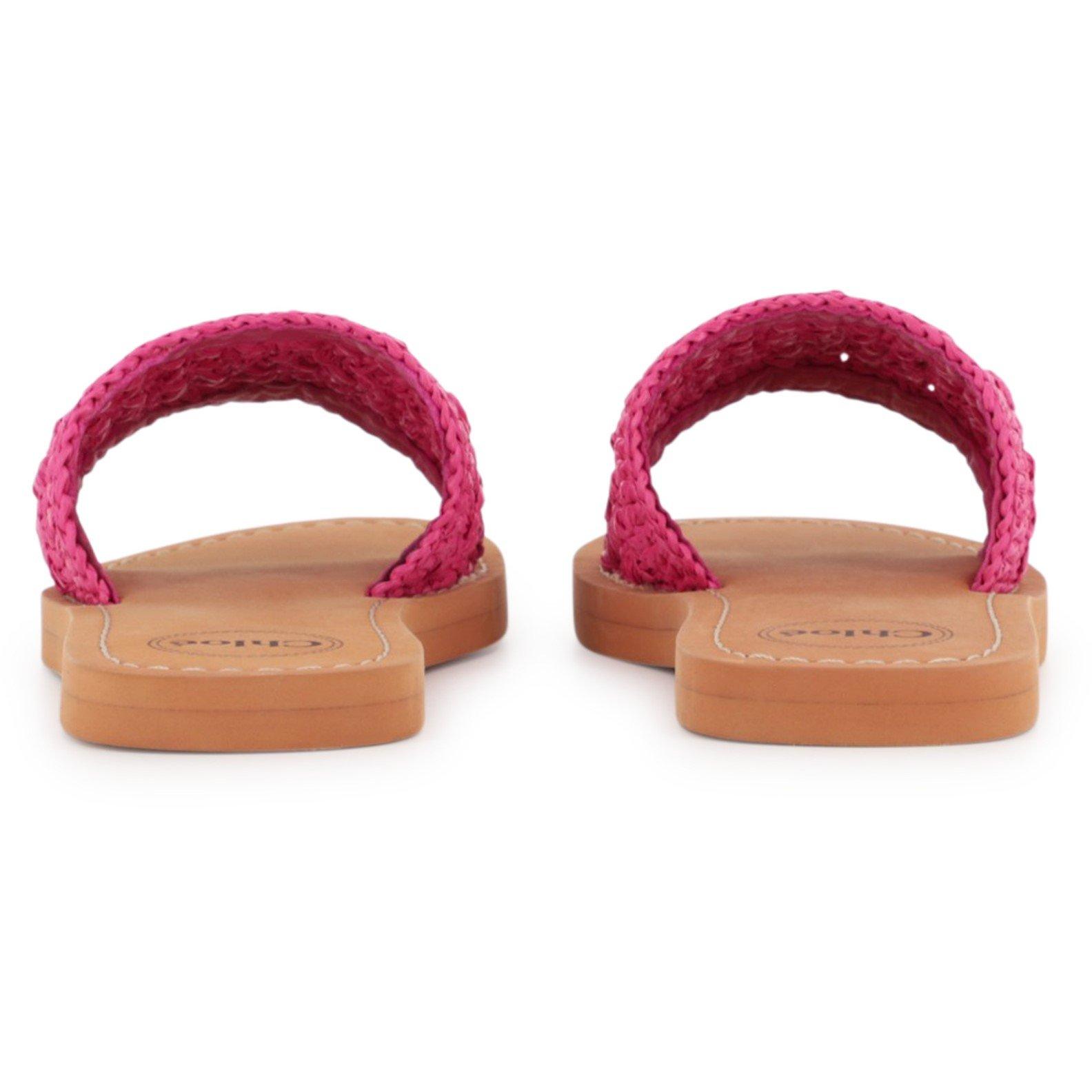 Very Fushia - Chloe - Chloe Aqua Slides Jn62 - 2