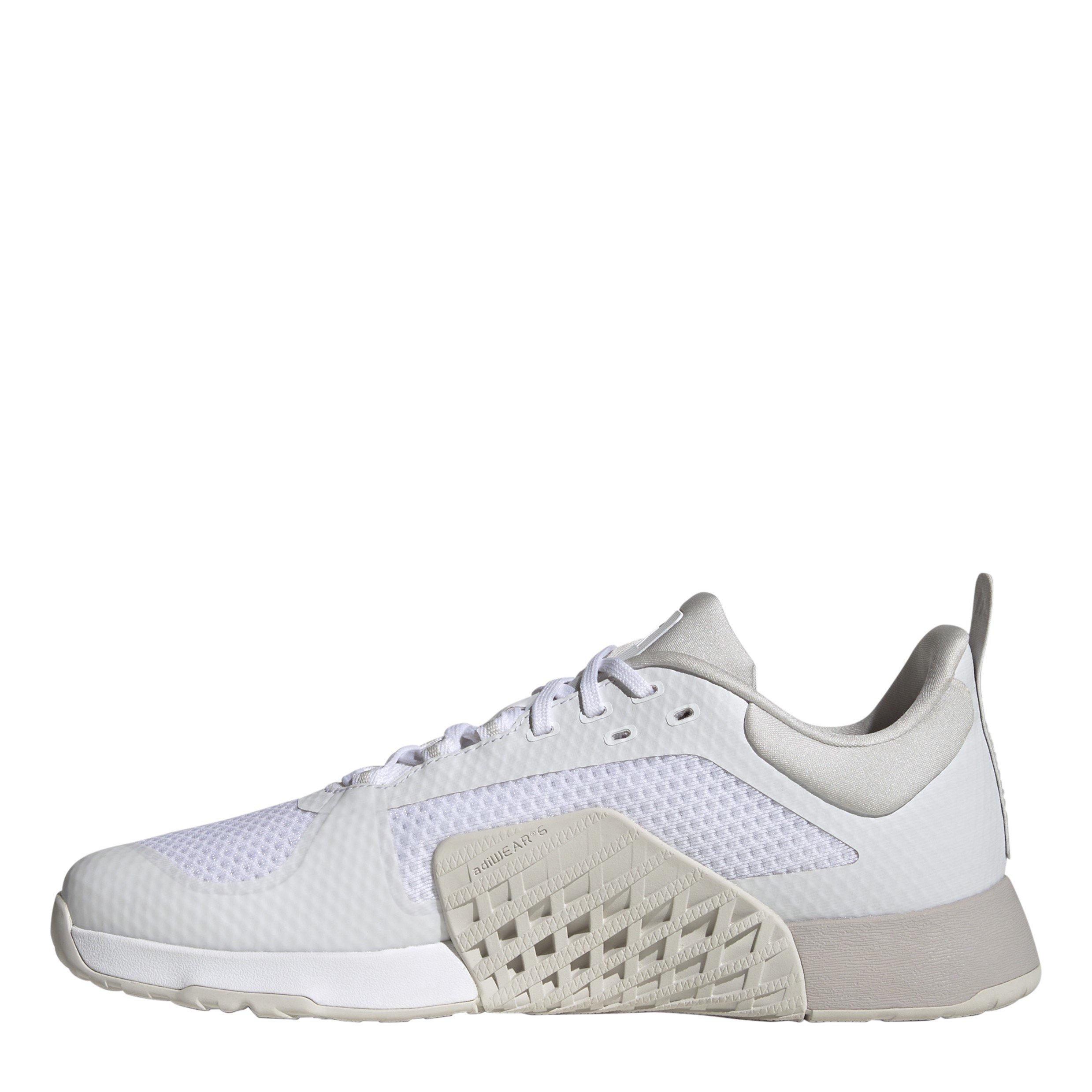 Bianco/Grigio Uno - adidas - Dropset Training Shoes - 2