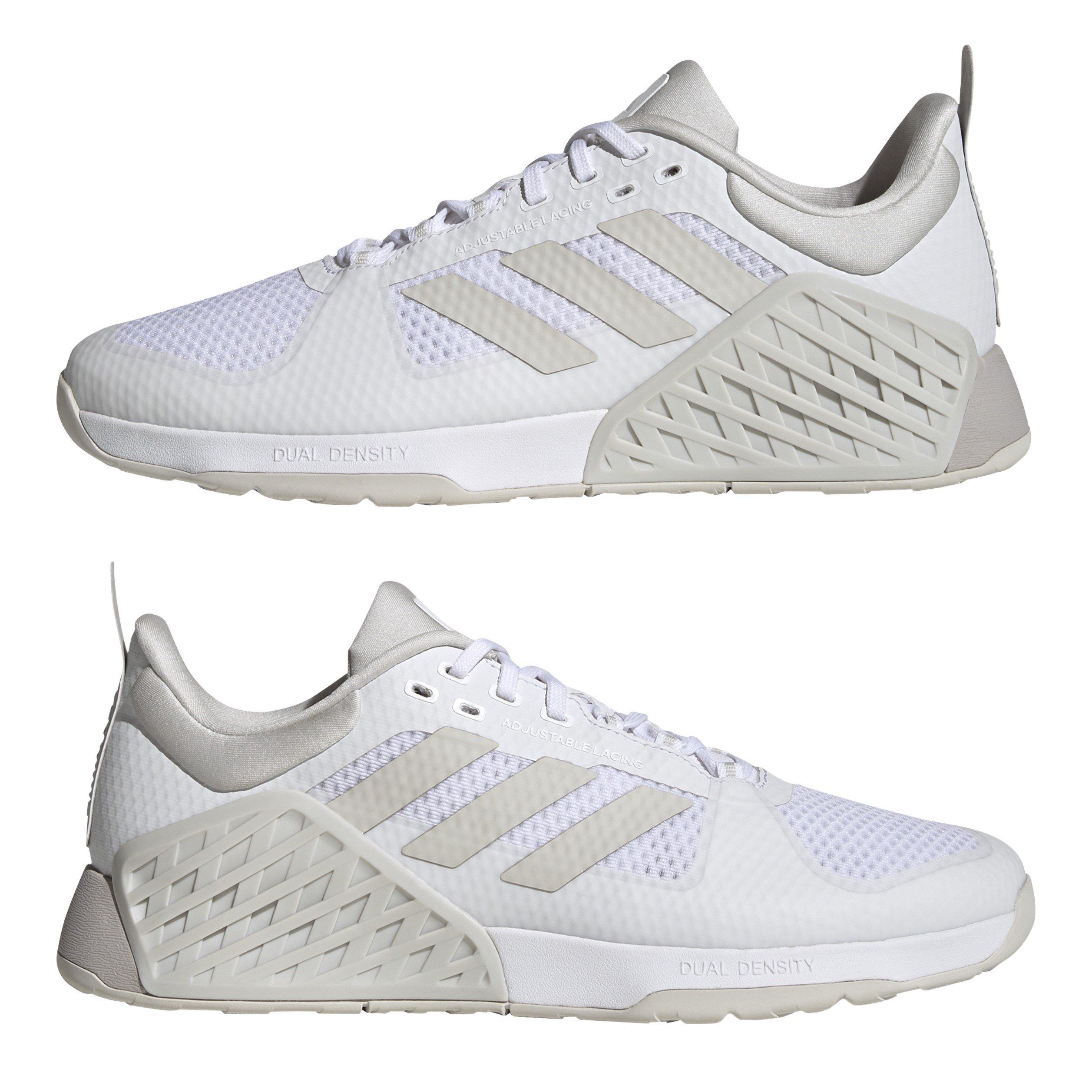 Bianco/Grigio Uno - adidas - Dropset Training Shoes - 9