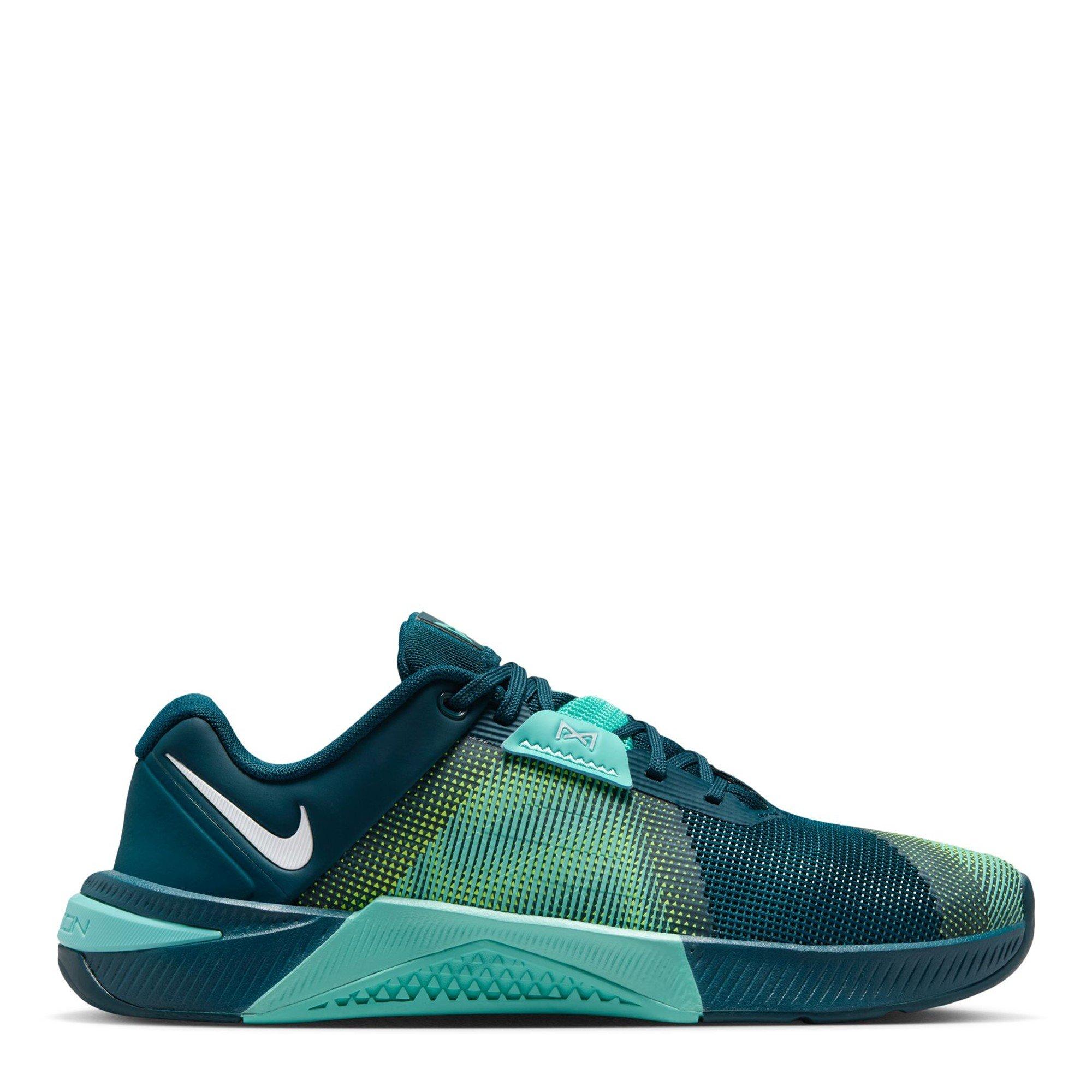 Turq/White - Nike - Kids' Metcon 10 Training Shoes - 1