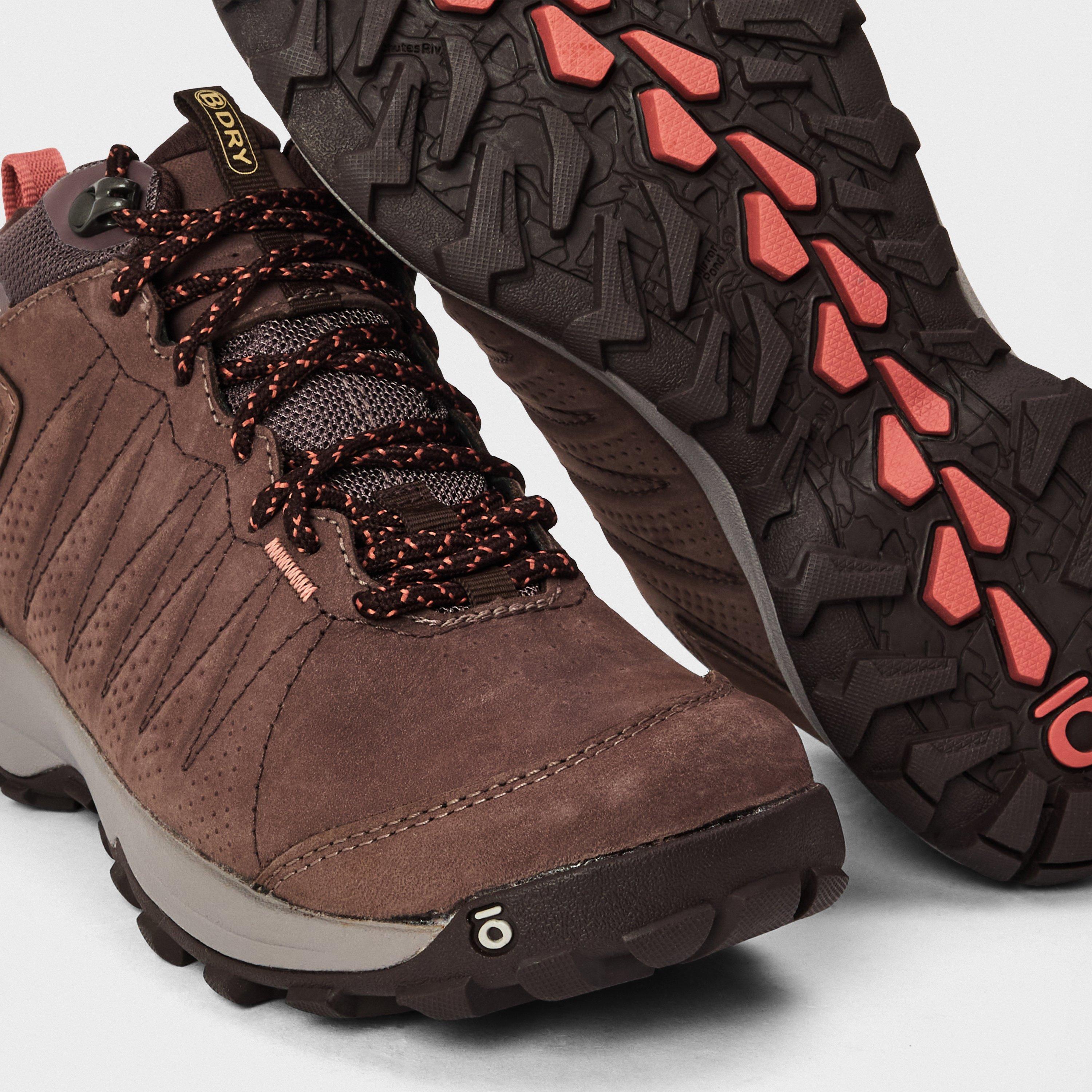 Peperkorrel - Oboz - Kids' Sypes Wide Leather Waterproof Hiking Boot - 5