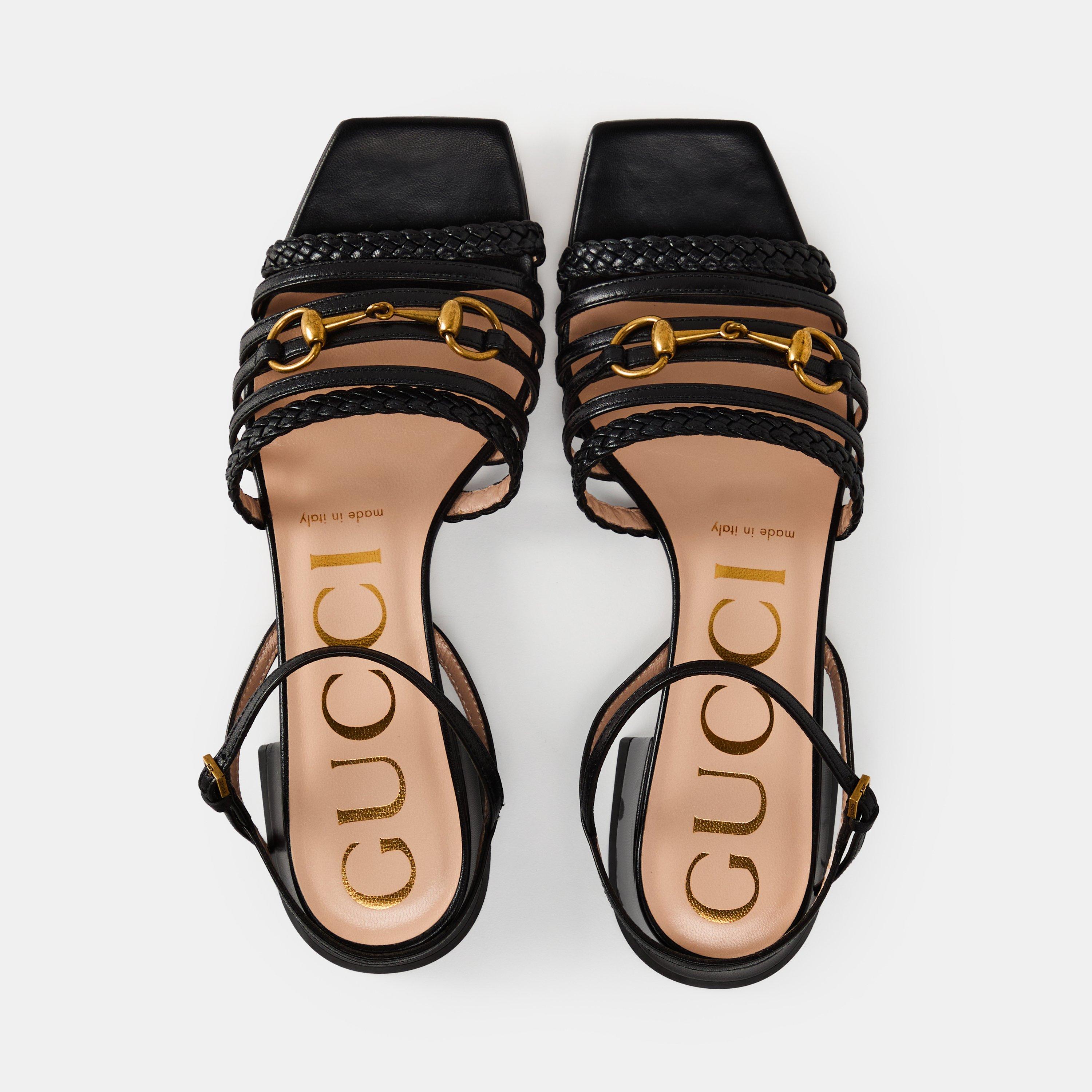 Black - Gucci - Kids' Heeled Sandals - 4