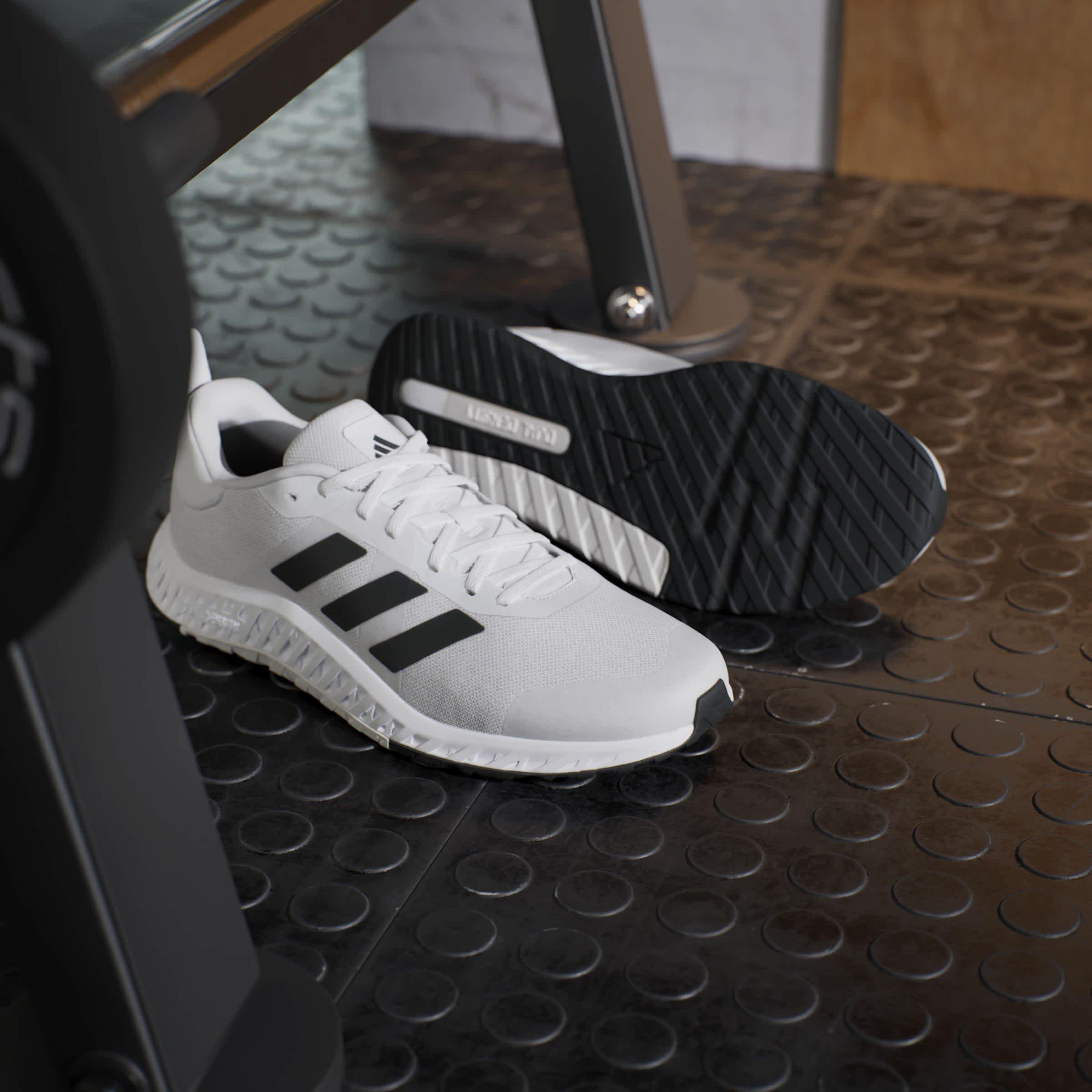 Ftwr White/Core - adidas - Everyset Trainer Training Shoes Unisex Kids - 15