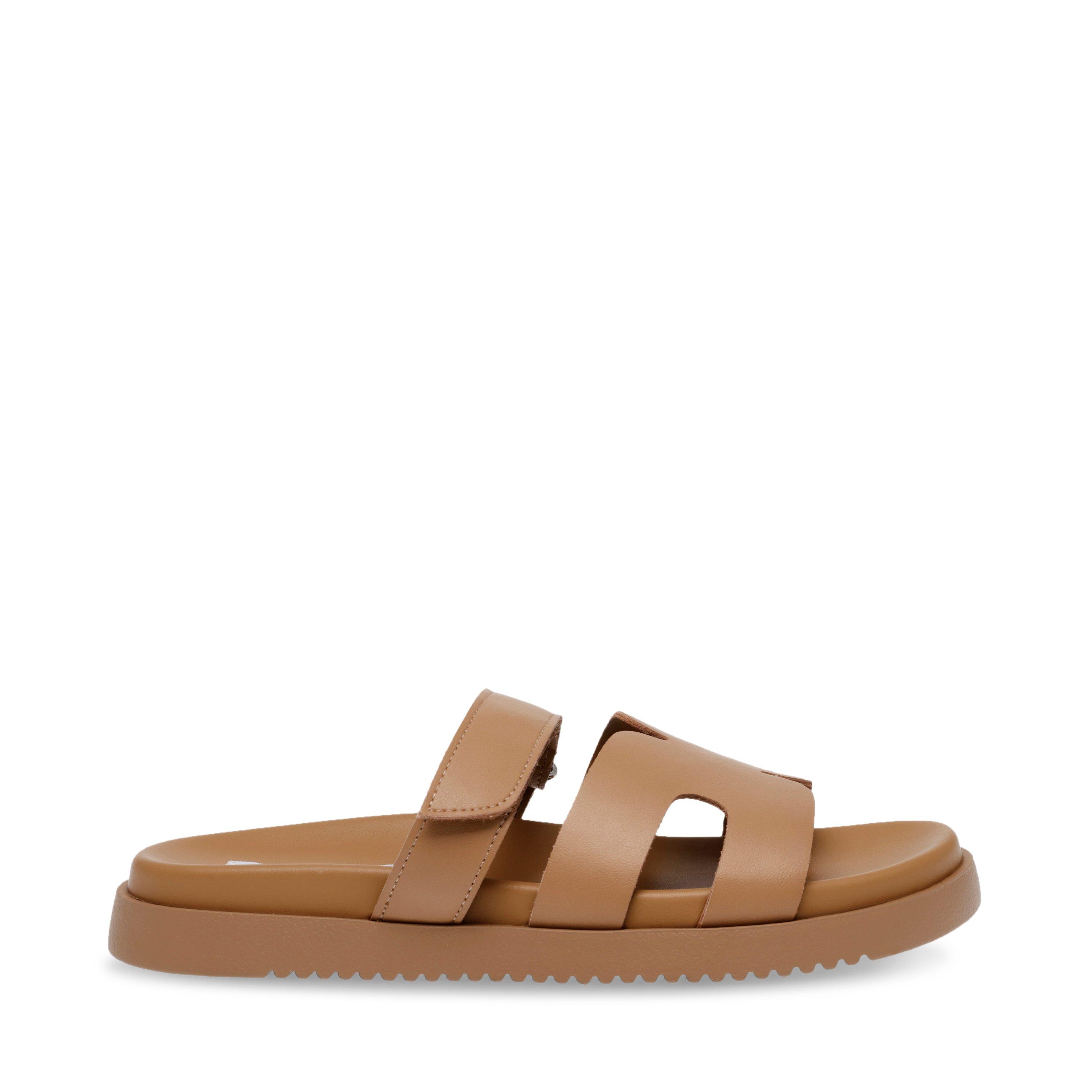 Steve Madden Girls Kids' Missilee Flat Sandals - Cognac - C12 (31)