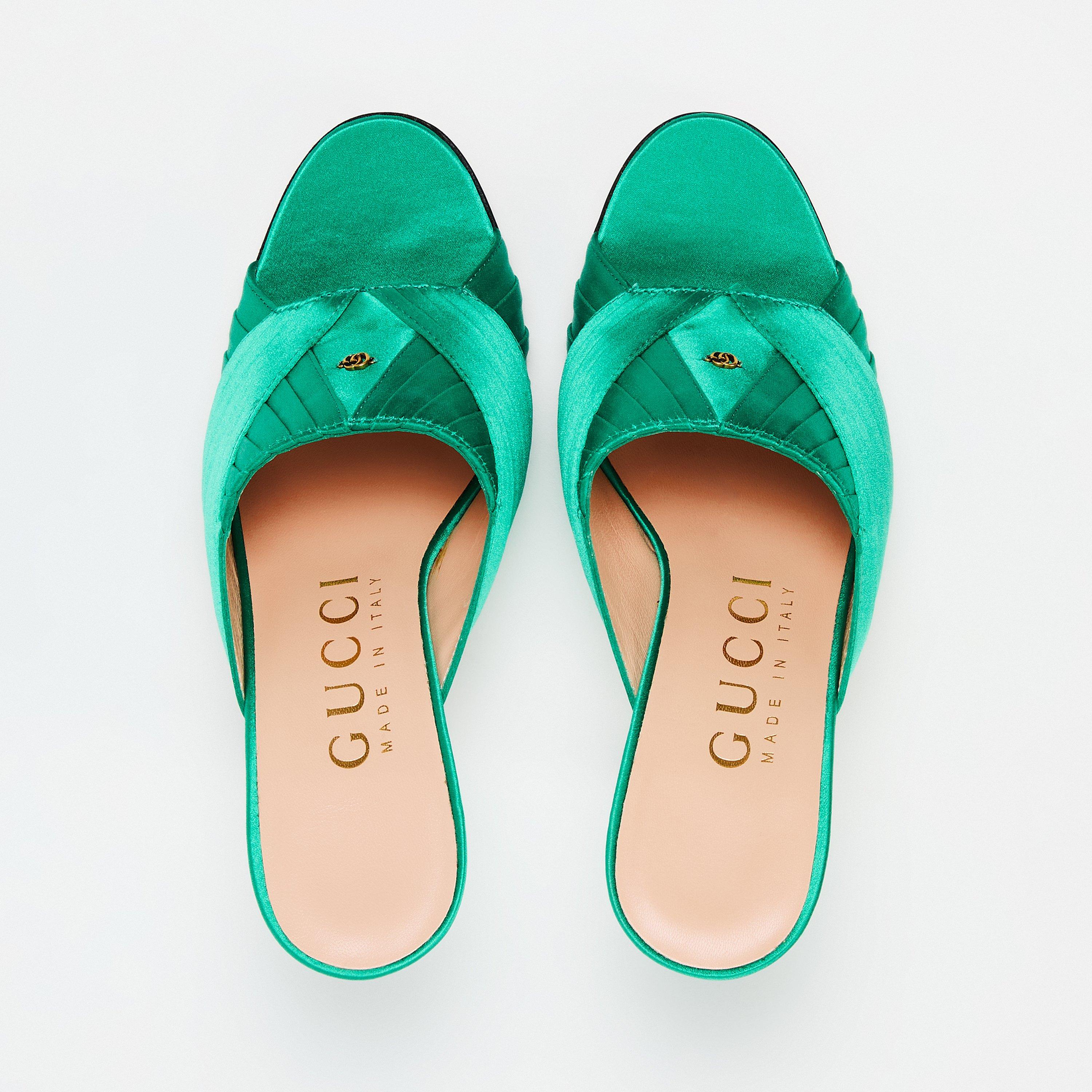 Jade - Gucci - Kids' Adjustable Cushioned Heeled Sandals - 4