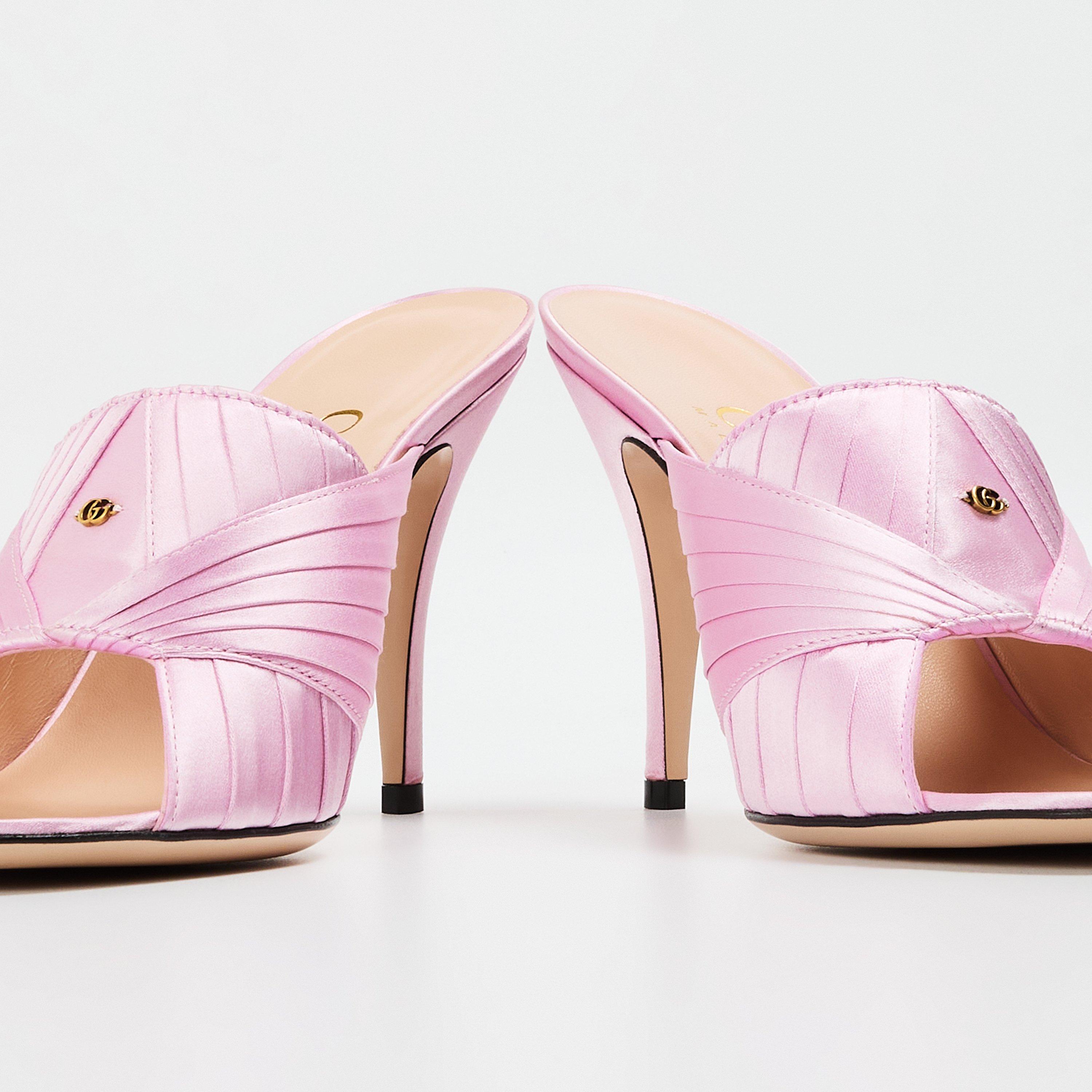 Vintage Mauve - Gucci - Kids' Heeled Sandals - 3