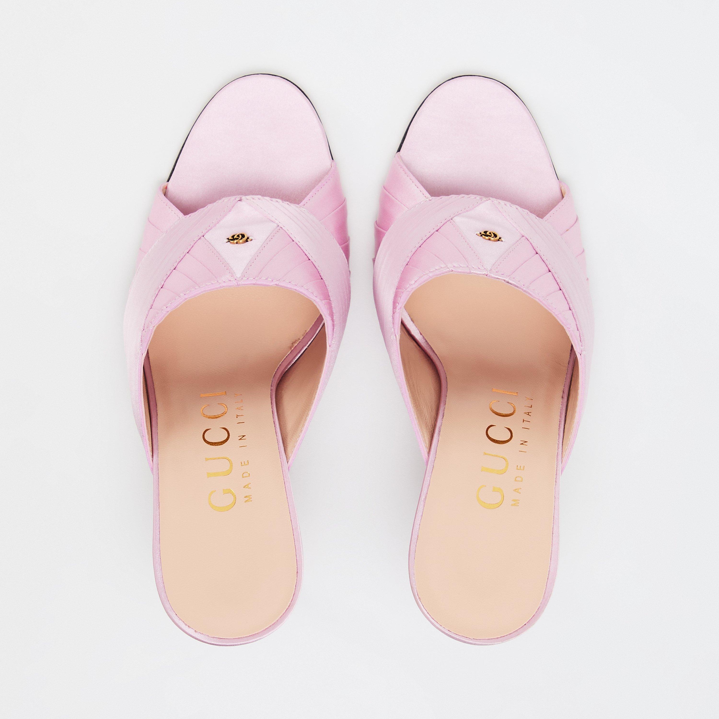 Vintage Mauve - Gucci - Kids' Heeled Sandals - 4