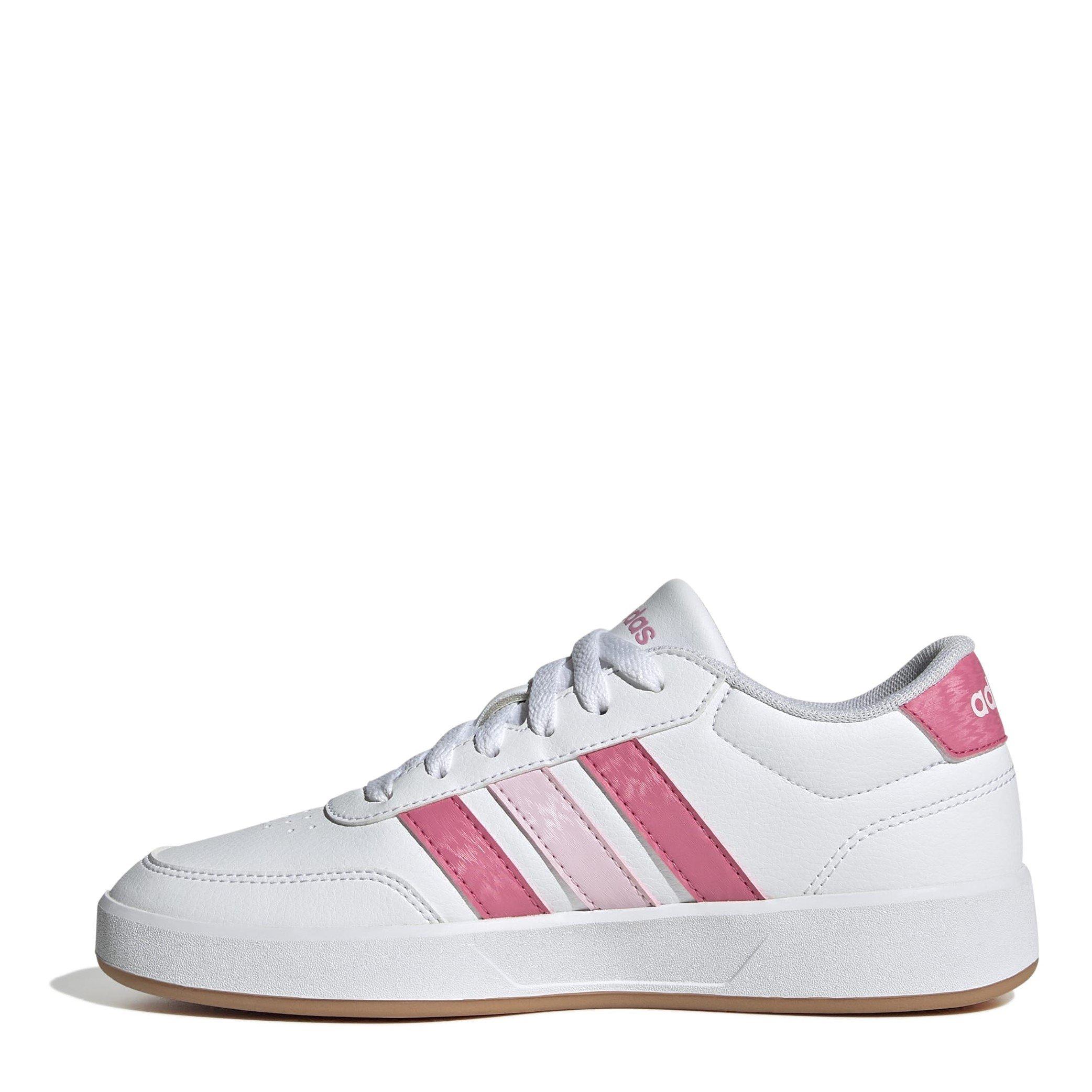 Wht/Pink/Pink - adidas - Breaknet 3.0 Childrens Shoes - 2