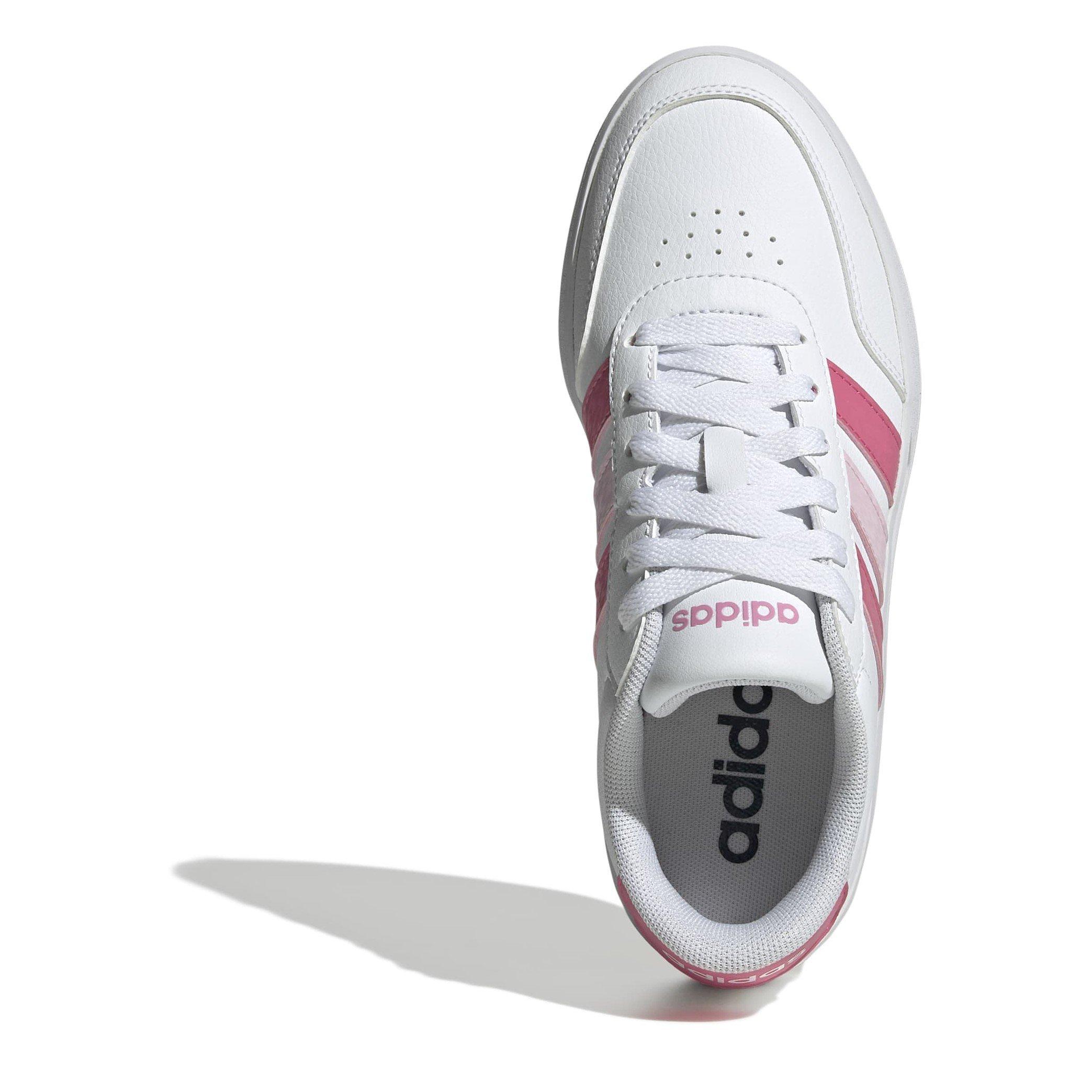 Wht/Pink/Pink - adidas - Breaknet 3.0 Childrens Shoes - 5