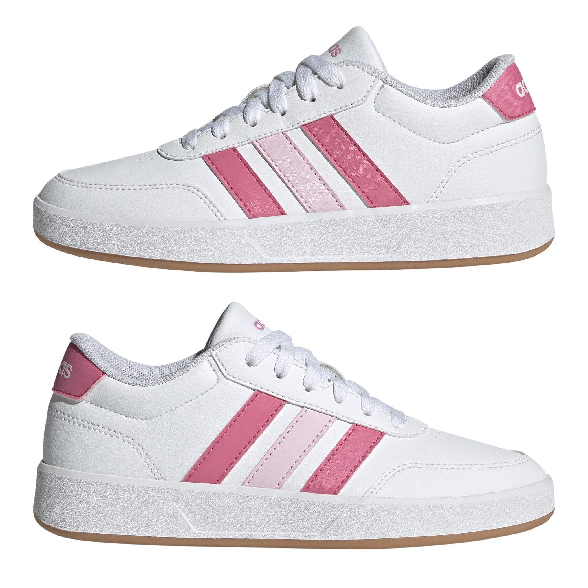 Wht/Pink/Pink - adidas - Breaknet 3.0 Childrens Shoes - 9