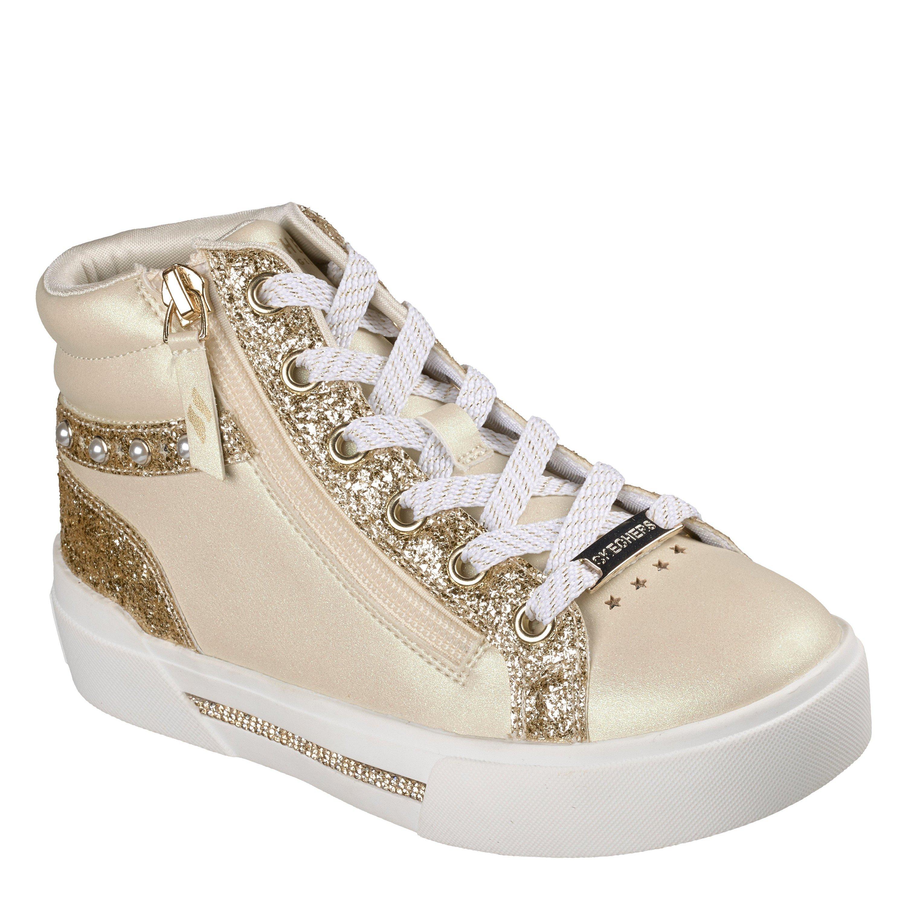 Nude - Skechers - Kids' Aura LX Low Slip-On Low-Top Trainers - 3