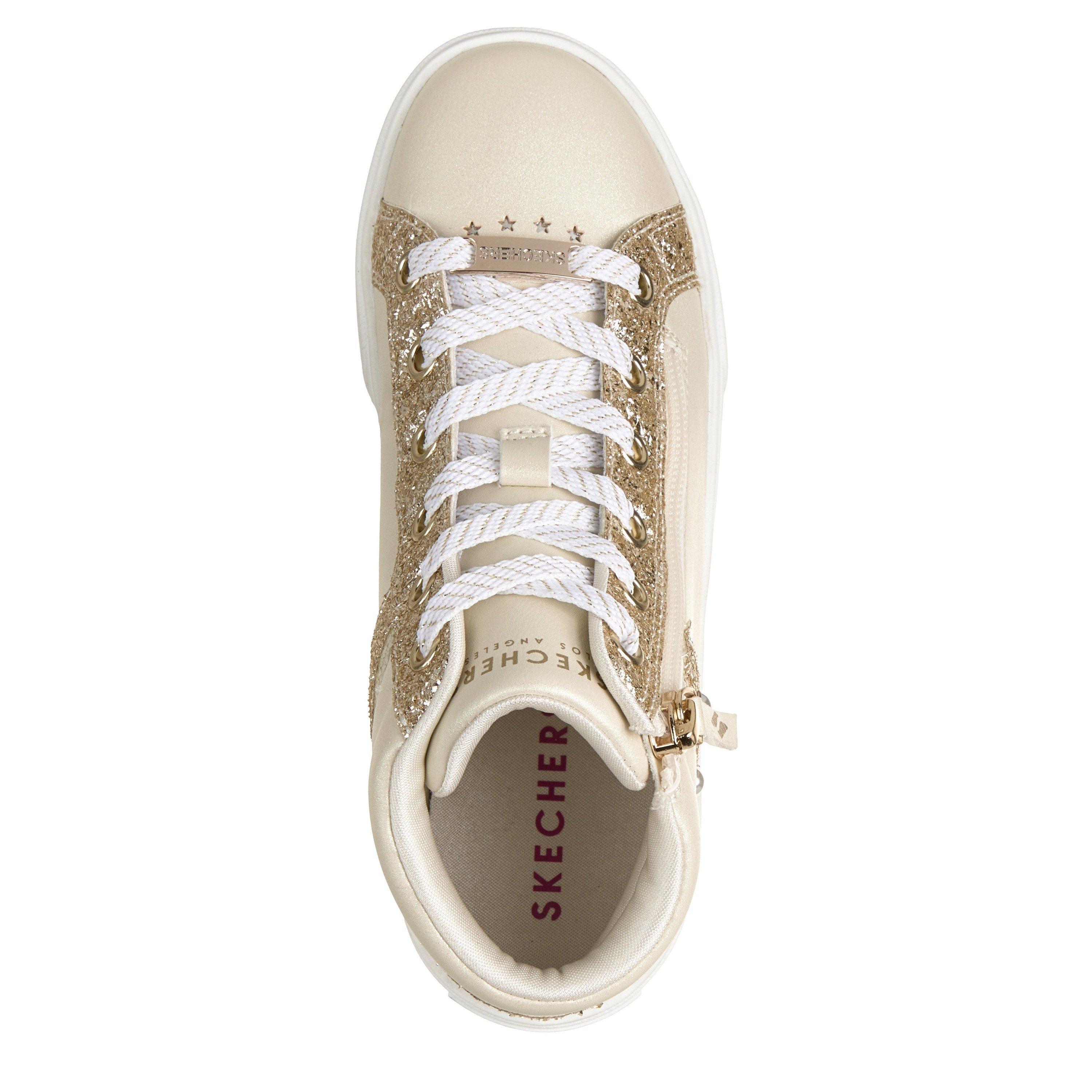 Nude - Skechers - Kids' Aura LX Low Slip-On Low-Top Trainers - 4