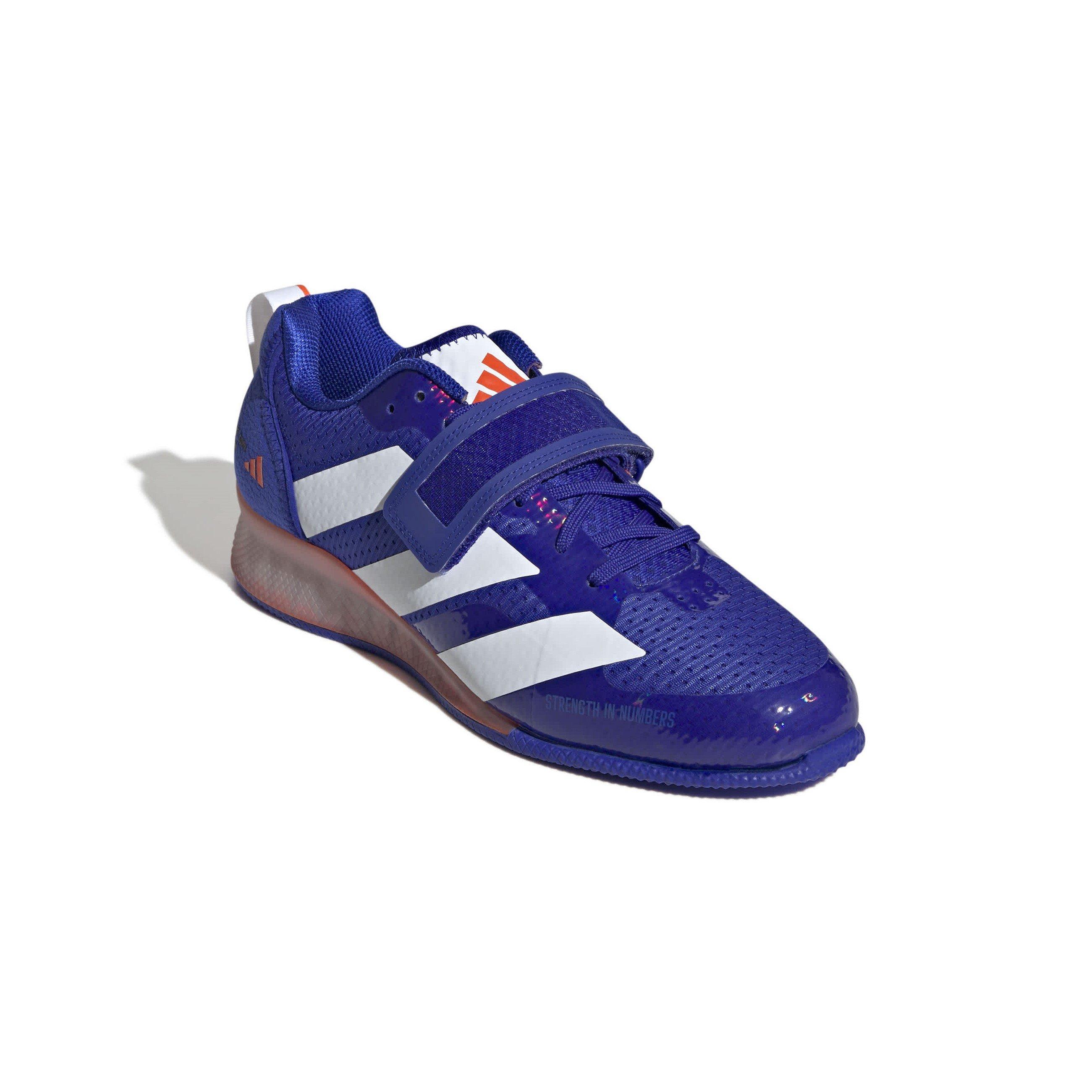 Blue/White/Orng - adidas - Weightlifting 3 Shoes Juniors - 3