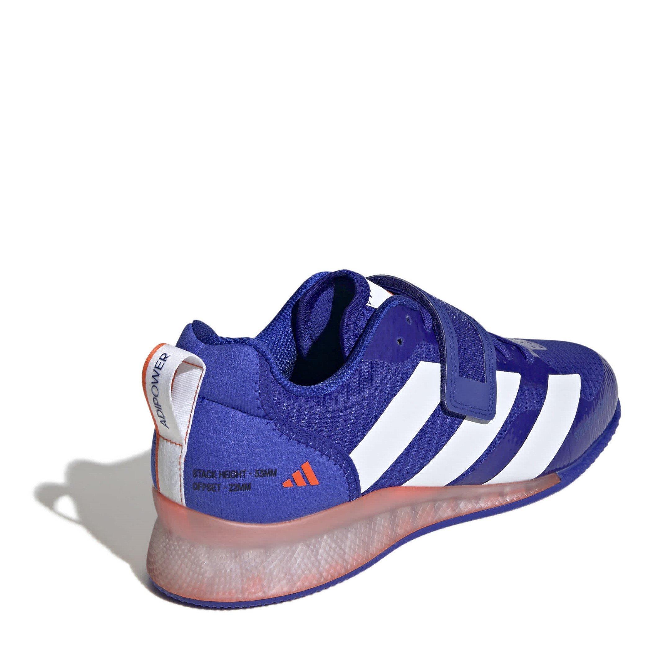 Blue/White/Orng - adidas - Weightlifting 3 Shoes Juniors - 4