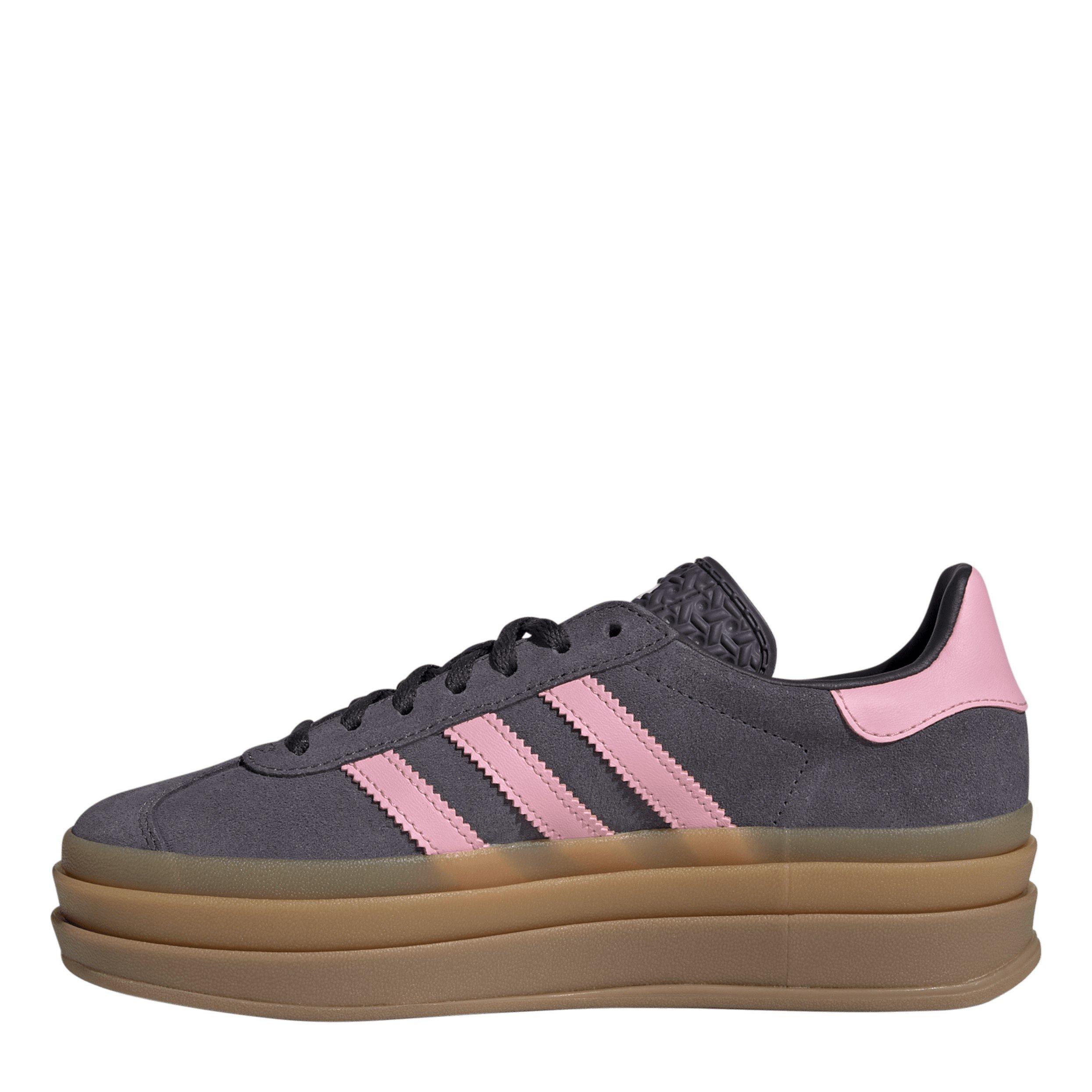 Aurora/Pink - adidas Originals - Kids' Gazelle Bold Platform Trainers - 2