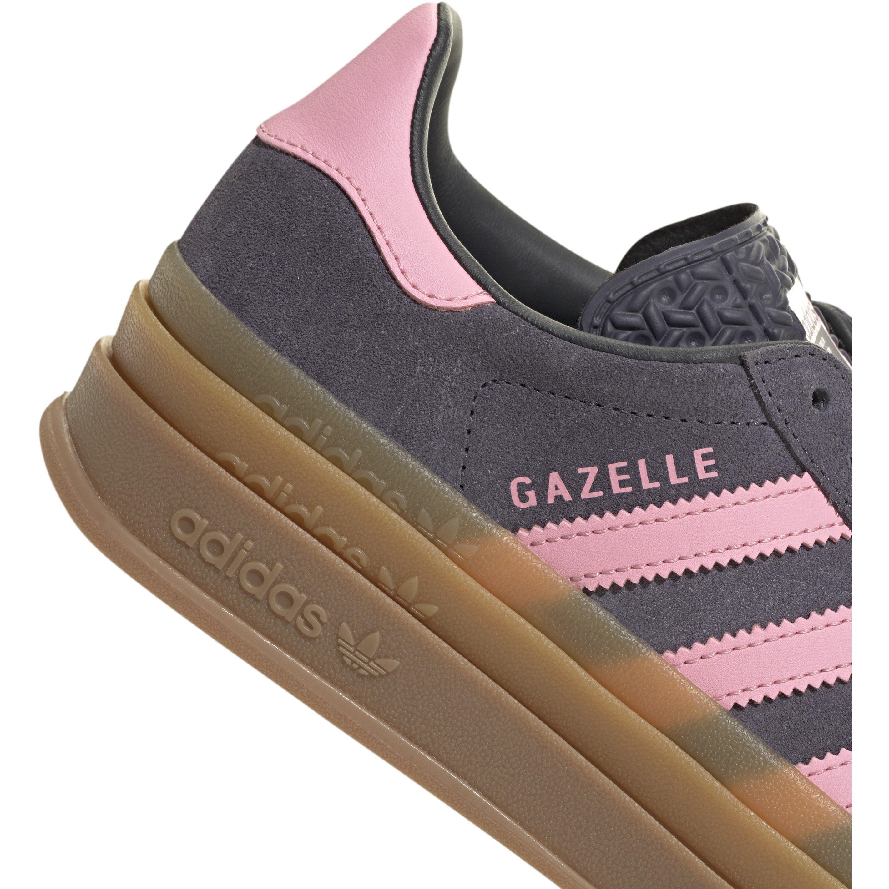 Aurora/Pink - adidas Originals - Kids' Gazelle Bold Platform Trainers - 8