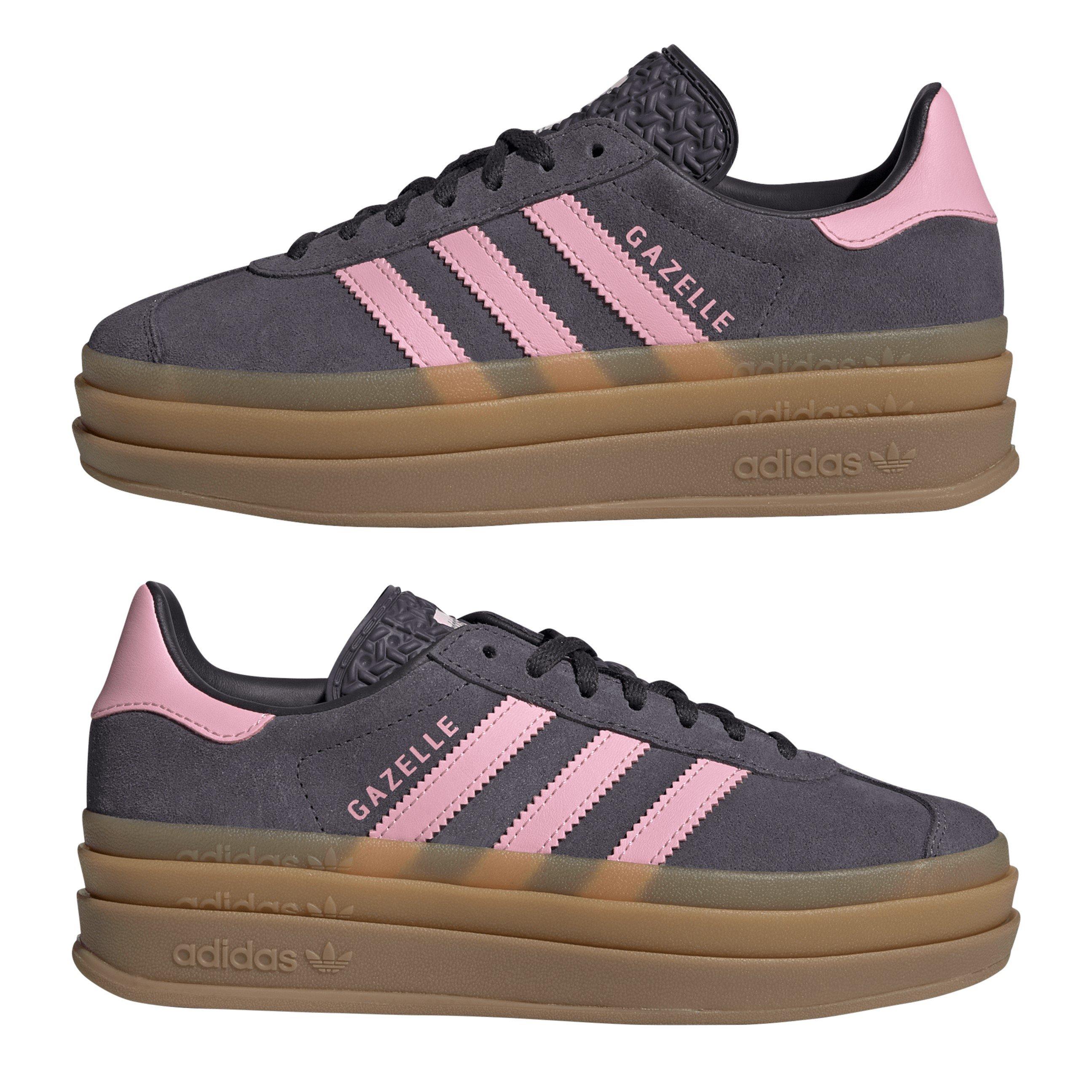 Aurora/Pink - adidas Originals - Kids' Gazelle Bold Platform Trainers - 9