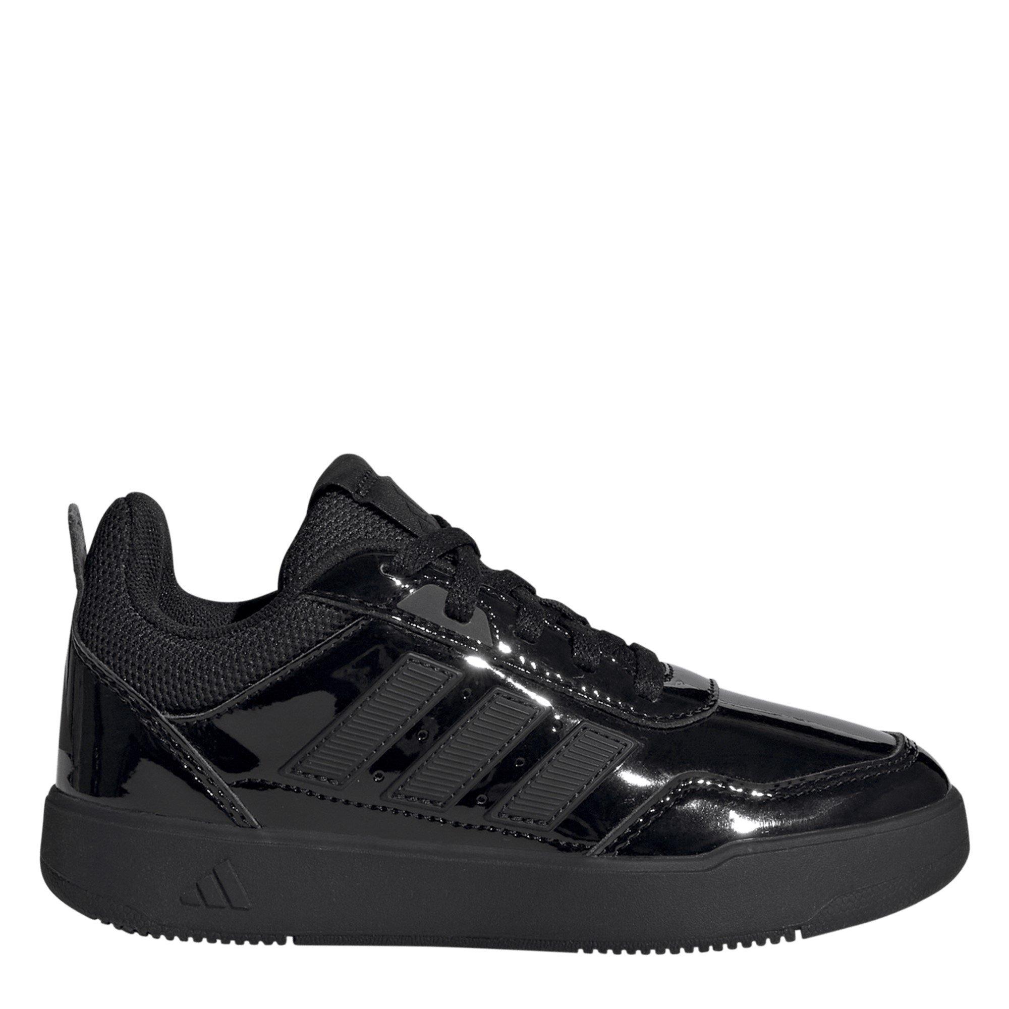 Adidas Girls Tensaur Sport 3.0 Trainers Juniors - Black/Patent - 3 (35.5)