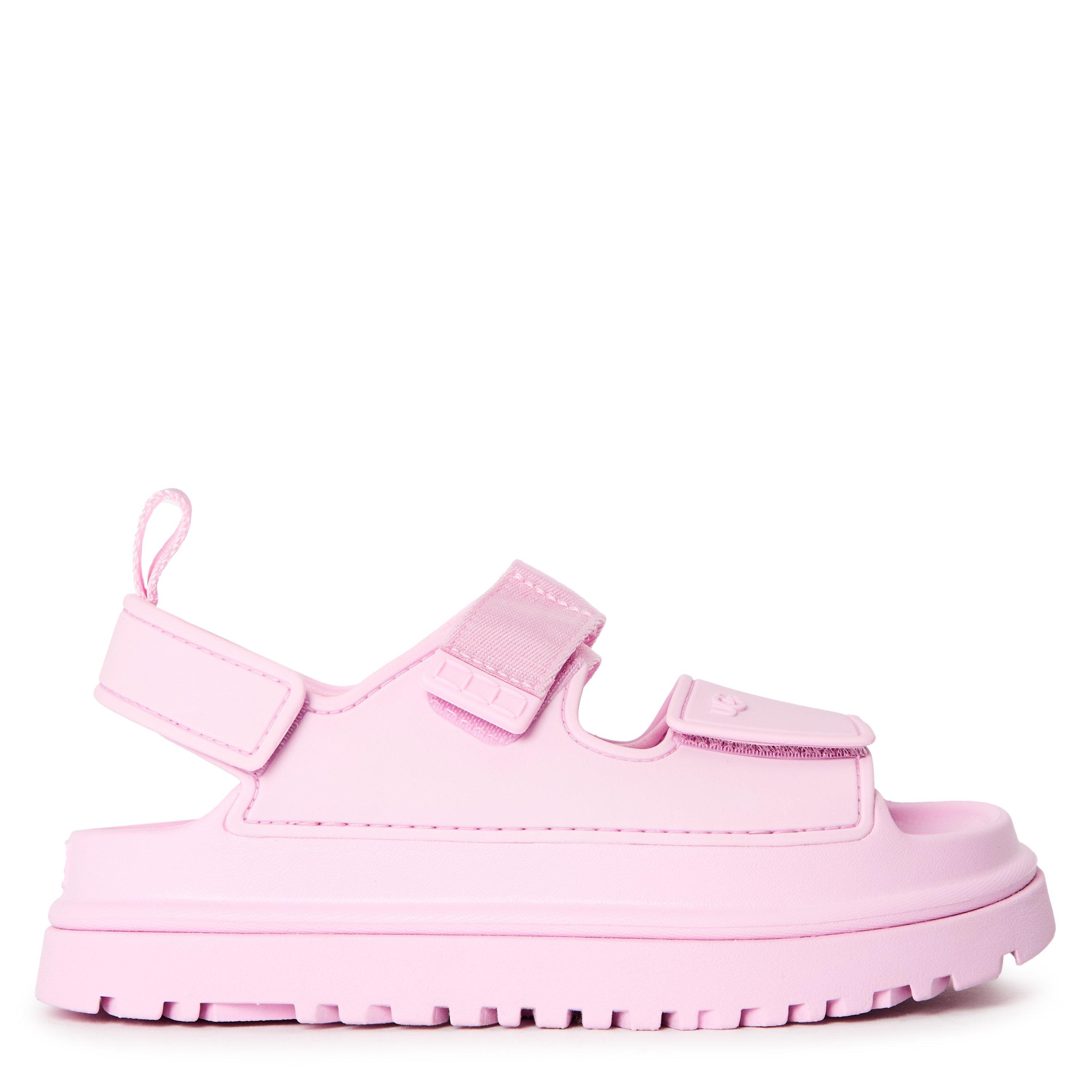 Ugg Girls Kids' Goldenglow Flatform Sandals - Pink Diamnd Pkd - 5 (38)