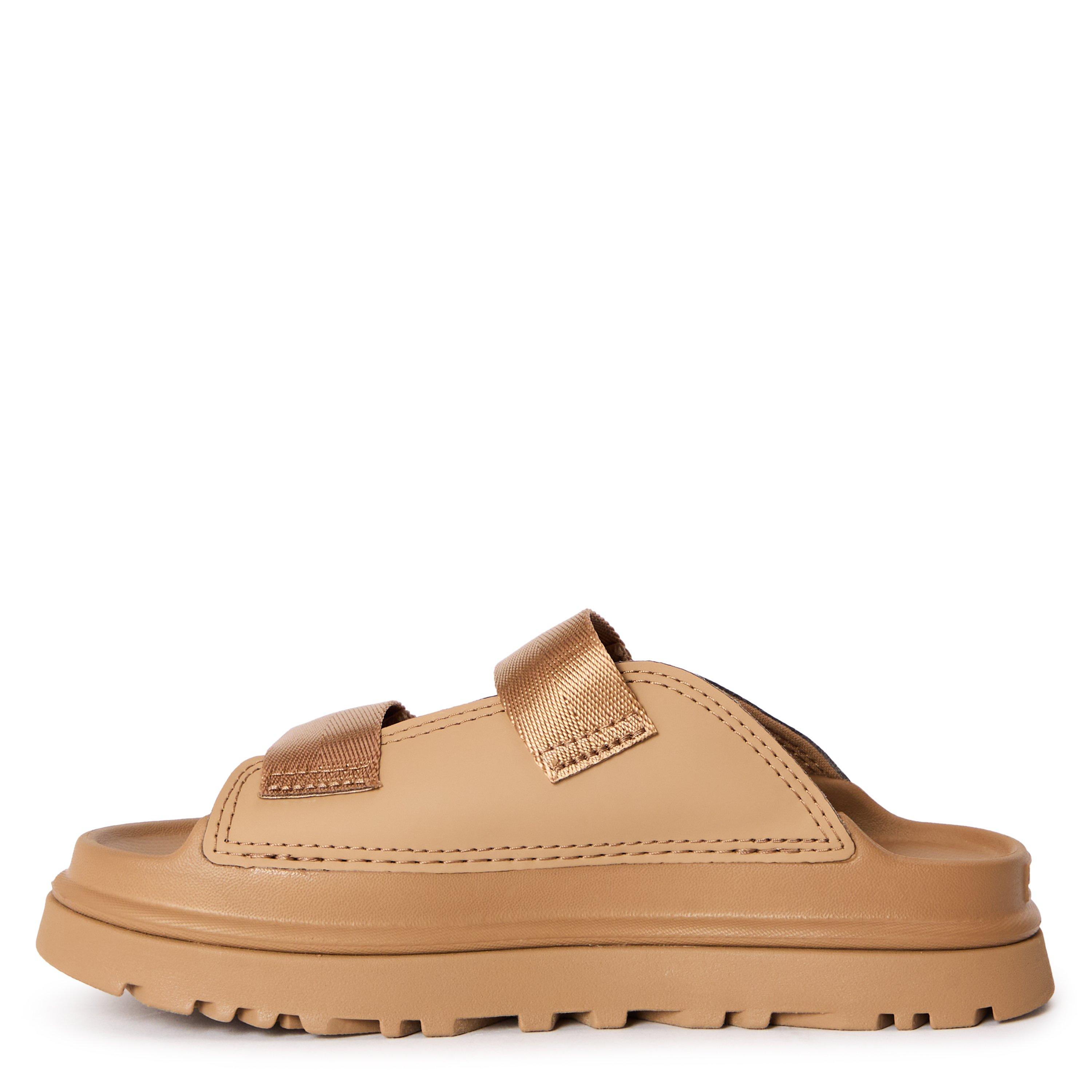 Dark Sand DND - Ugg - Kids' Goldenglow Slide Flatform Sandals - 2