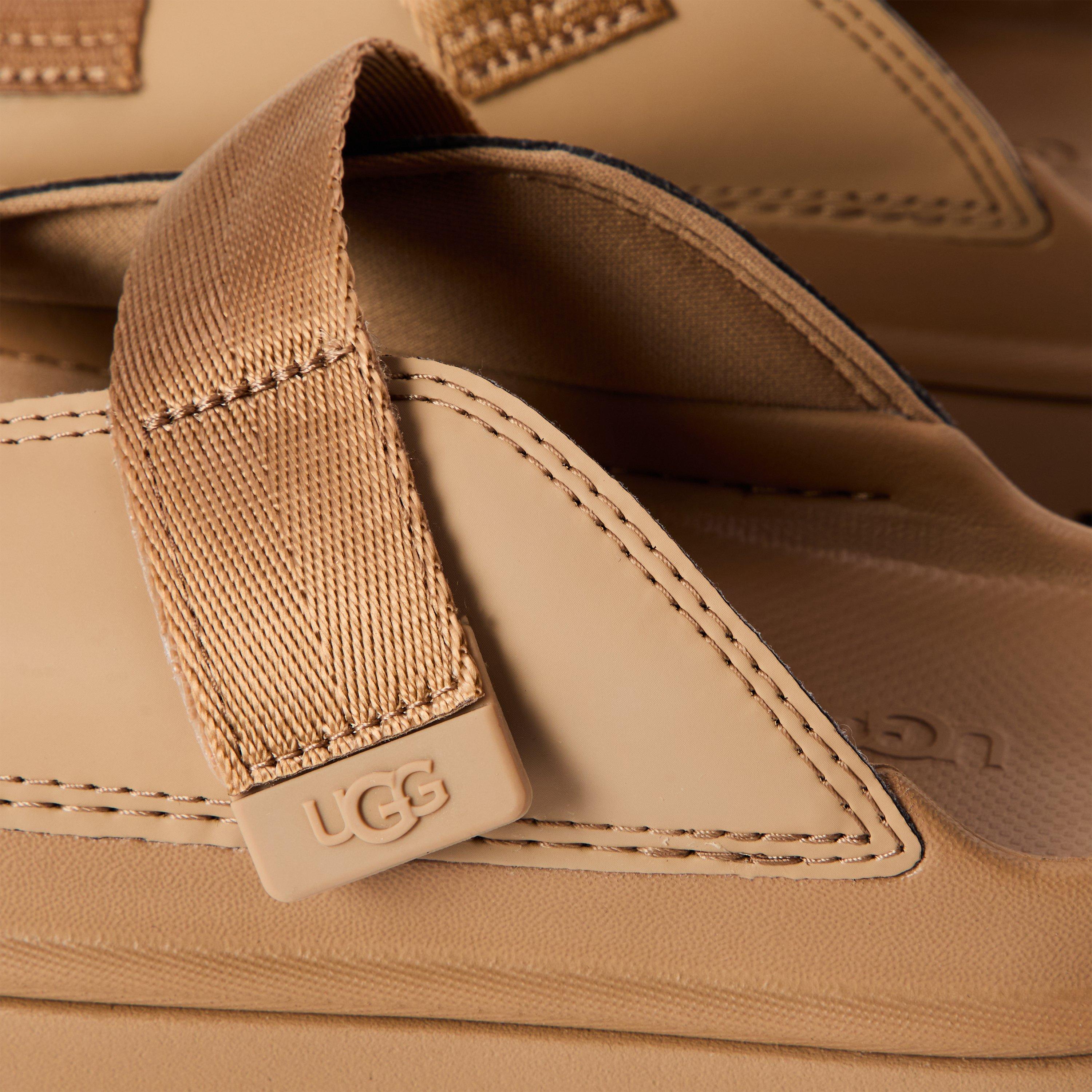 Dark Sand DND - Ugg - Kids' Goldenglow Slide Flatform Sandals - 3