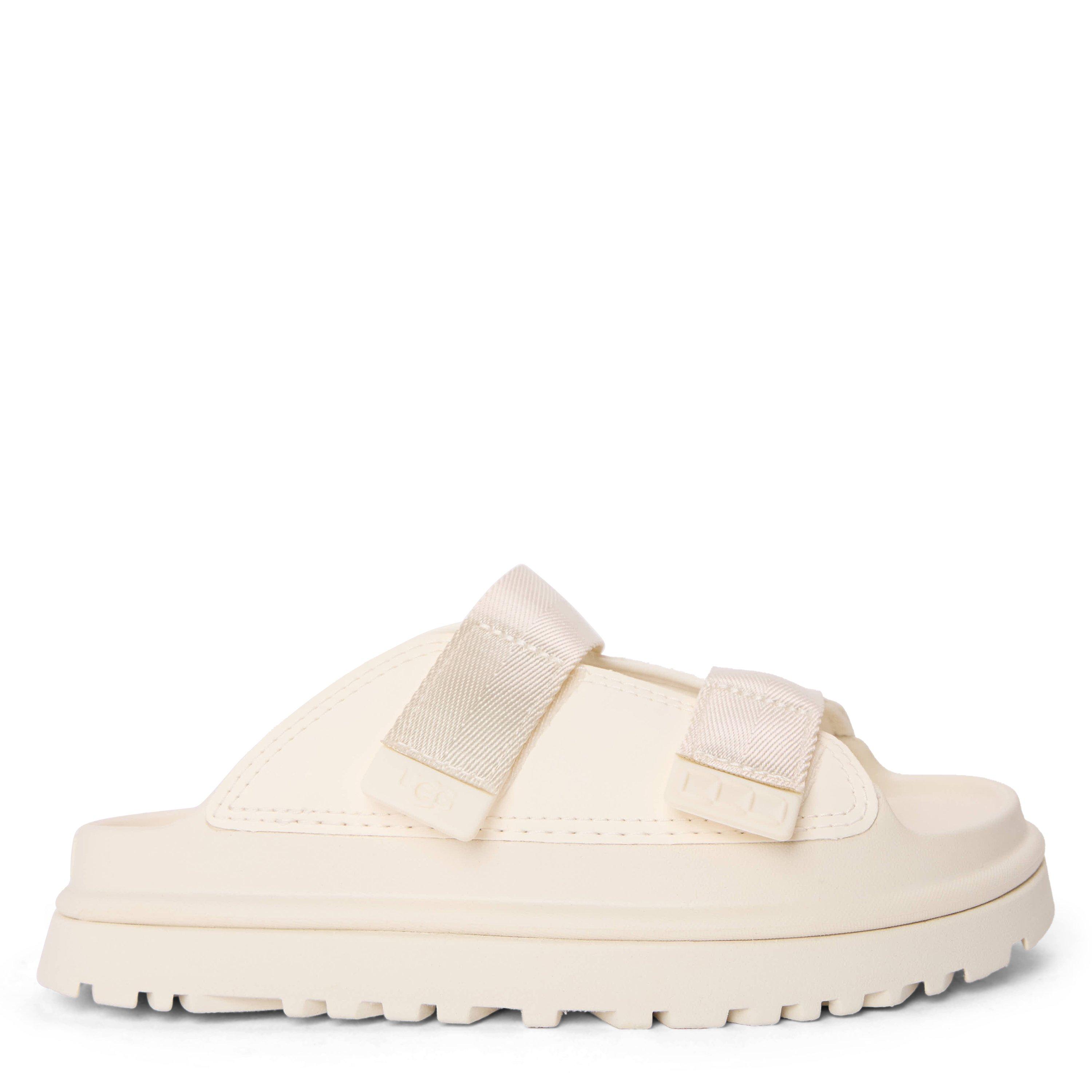 Ugg Girls Cream Goldenglow Slide Ivory - Size Eu 35 UK 2 Kids - Image 3