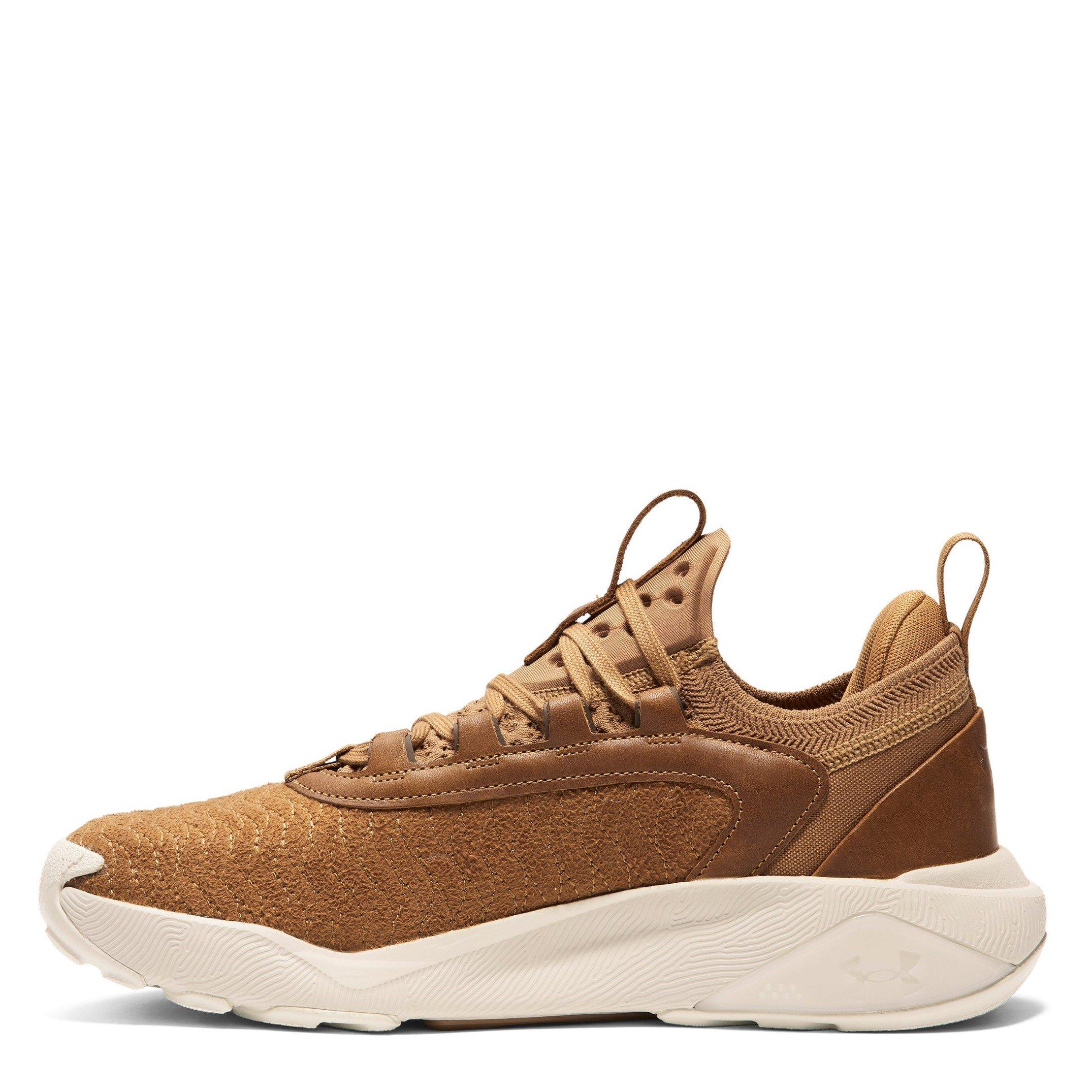 Marrone - Under Armour - Unisex Kids' Luxe Training Shoes - 2
