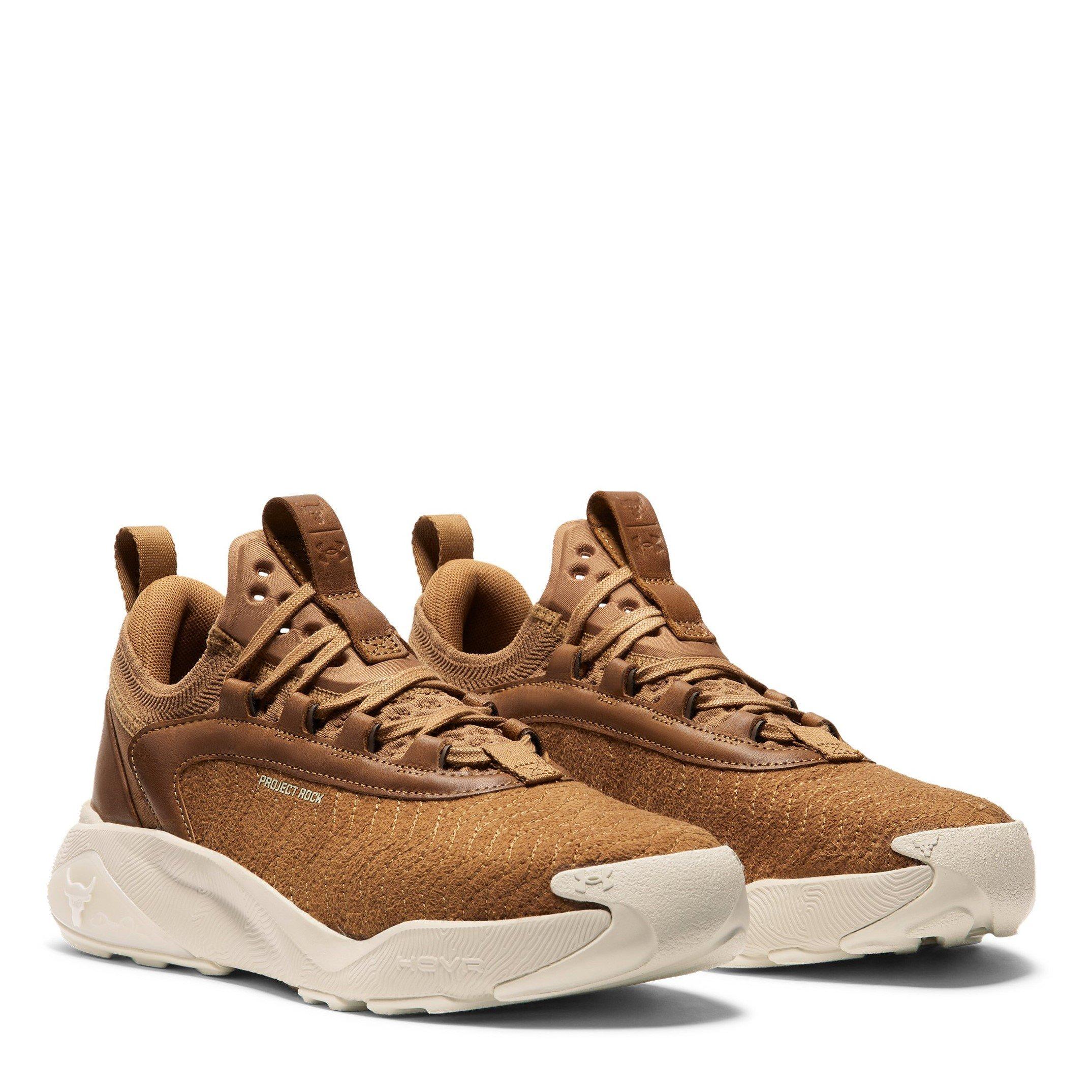 Marrone - Under Armour - Unisex Kids' Luxe Training Shoes - 5