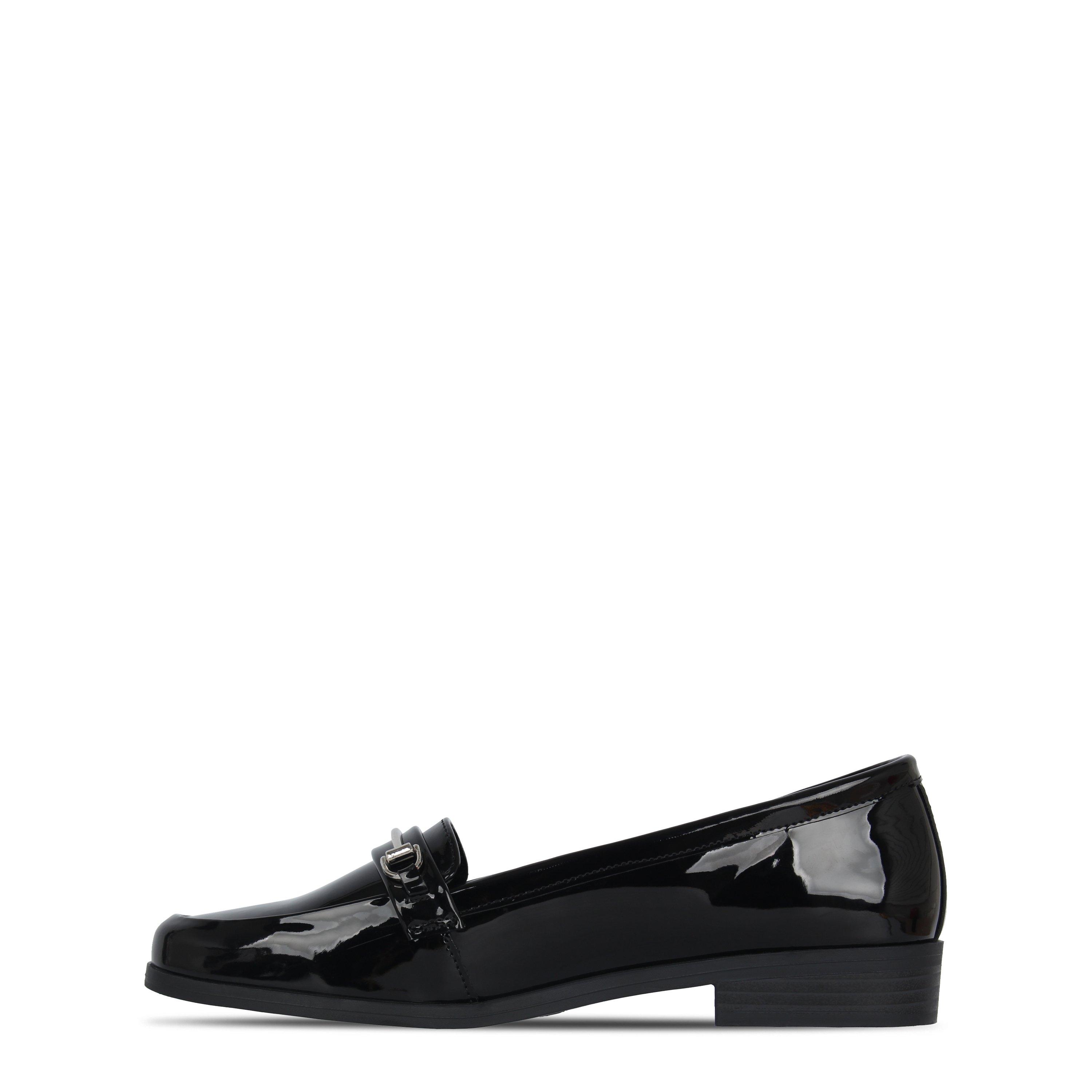 Black - Miso - Bar Junior Girls Loafers - 2