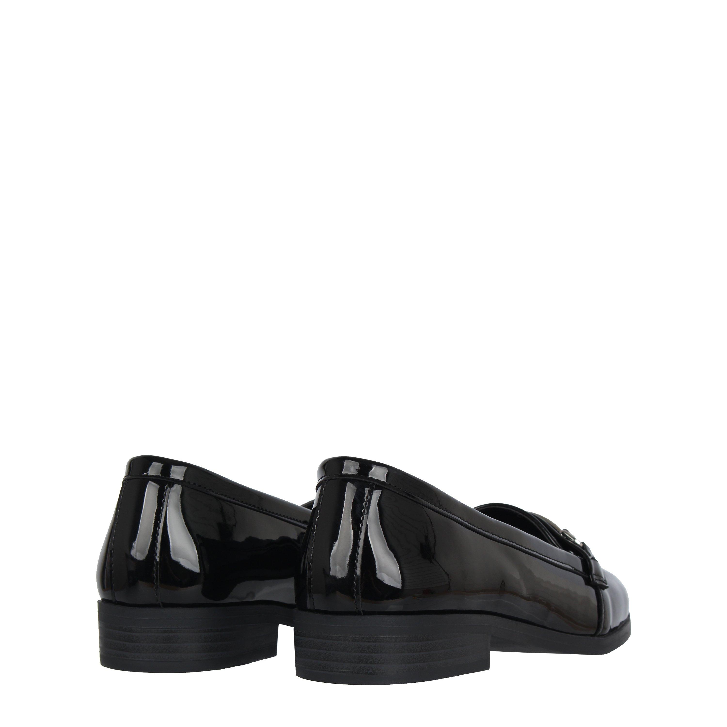 Black - Miso - Bar Junior Girls Loafers - 4