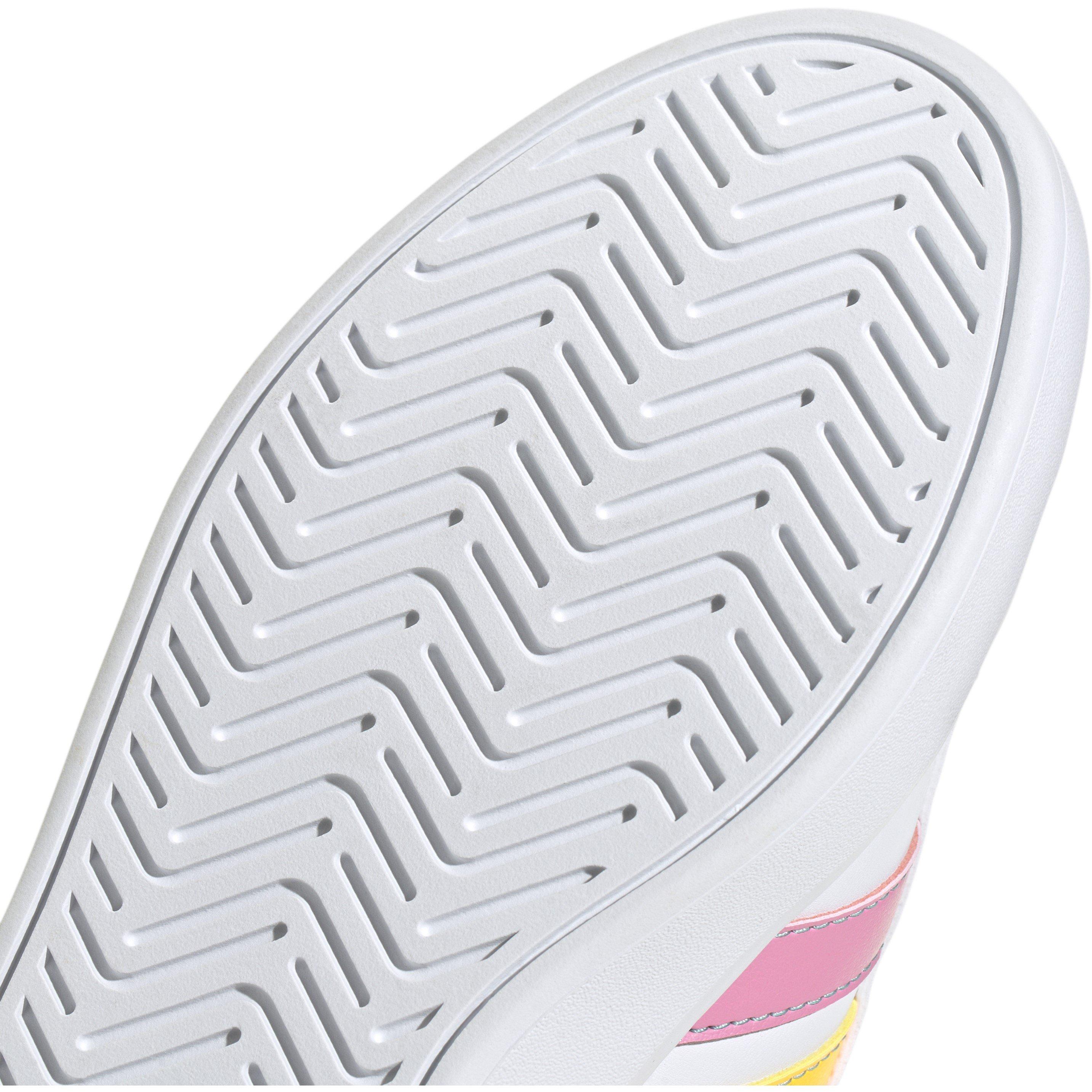 Wht/Tang/Pink - adidas - Adidas Grand Court 3 Jn63 - 8