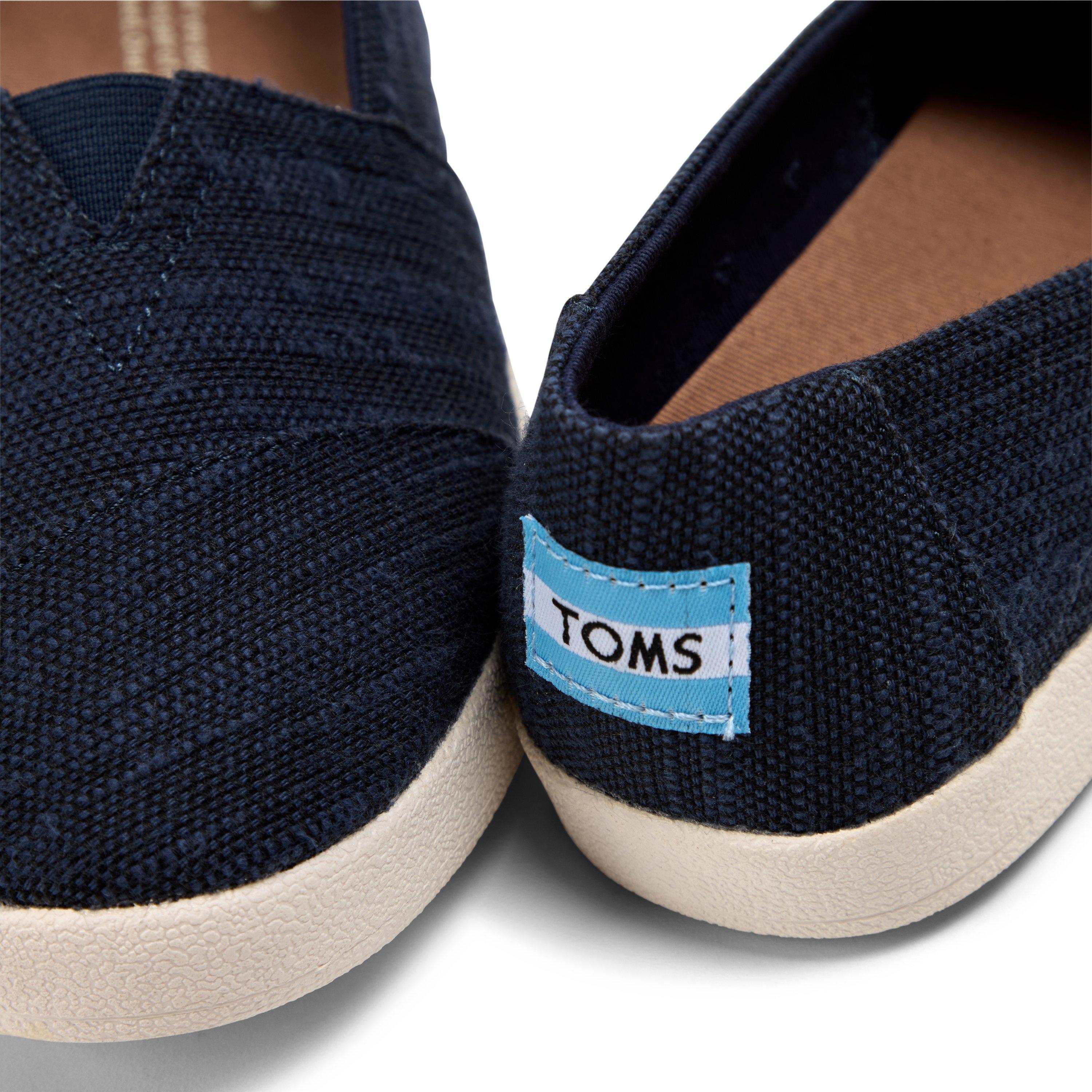 Azul marino - Toms - Slubby Sneaker Juniors - 3