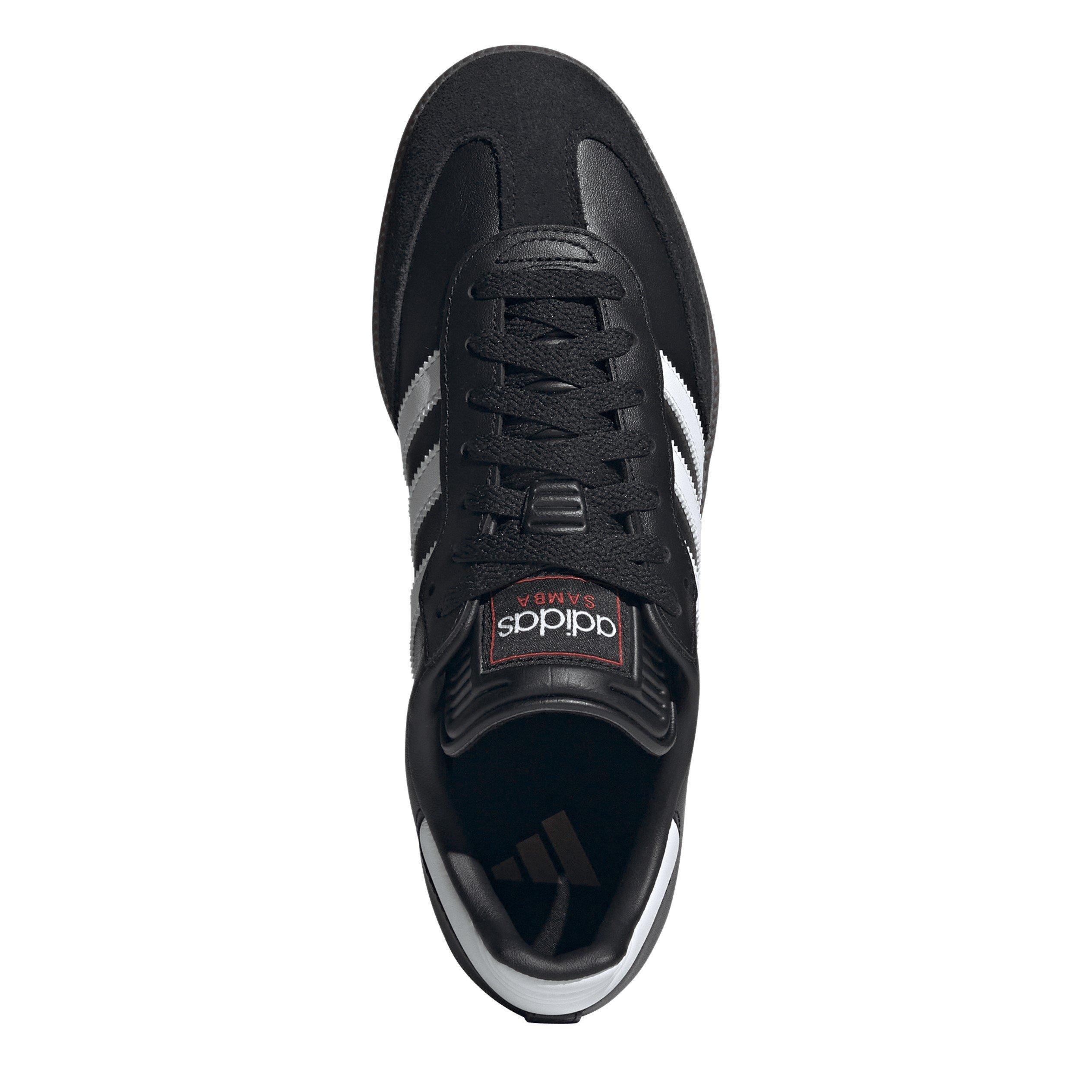 Black/White - adidas - Samba Leather Trainers Juniors - 5