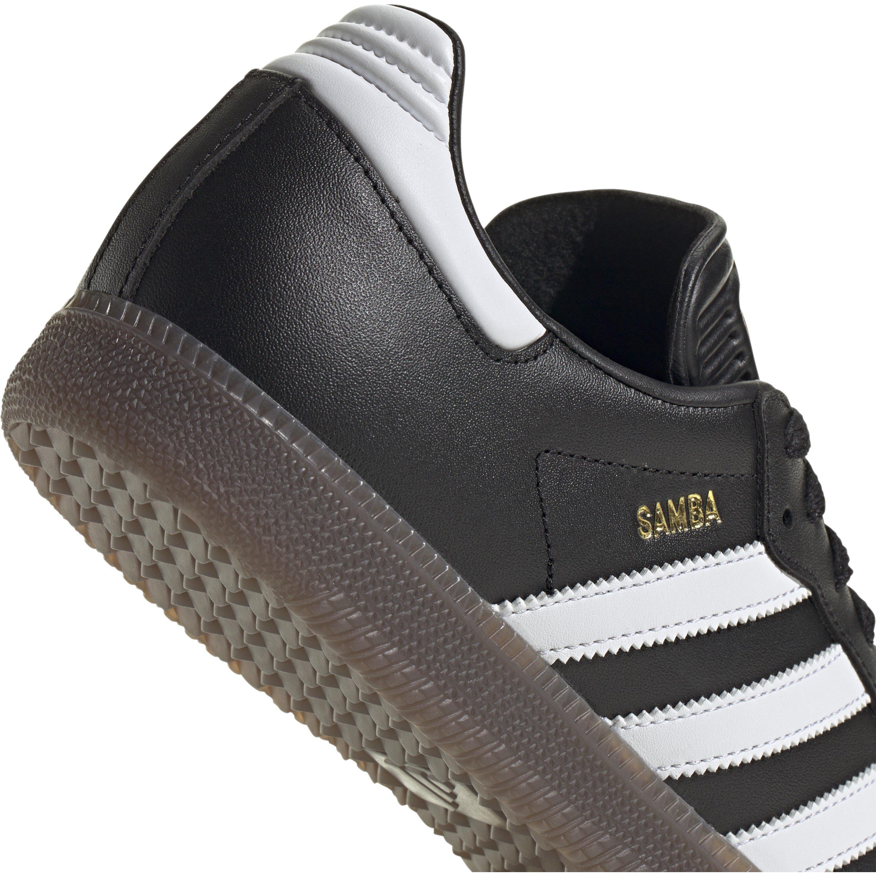 Black/White - adidas - Samba Leather Trainers Juniors - 8