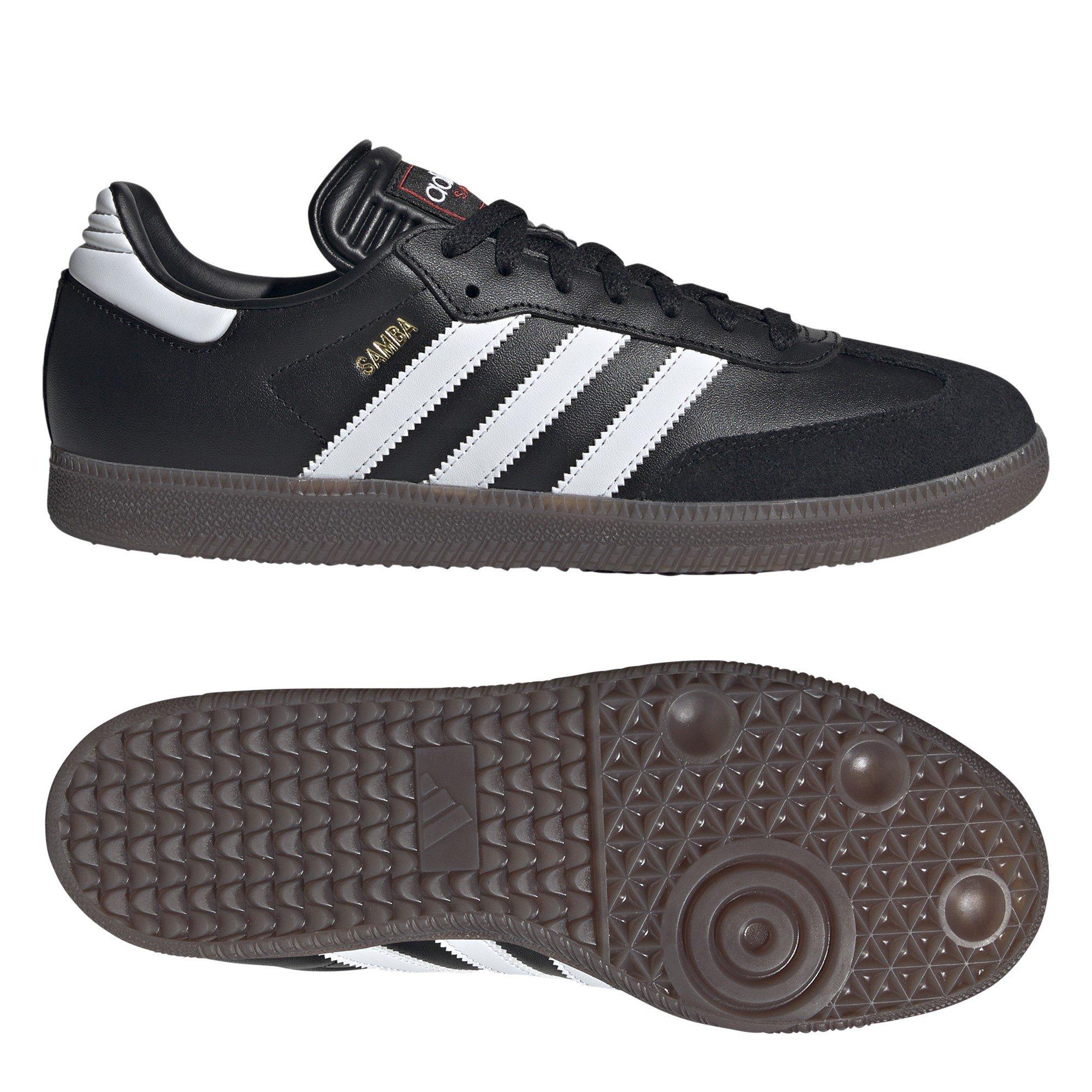 Black/White - adidas - Samba Leather Trainers Juniors - 10