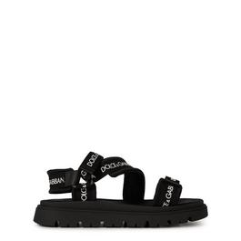 Dolce and Gabbana Logo Sandals Juniors