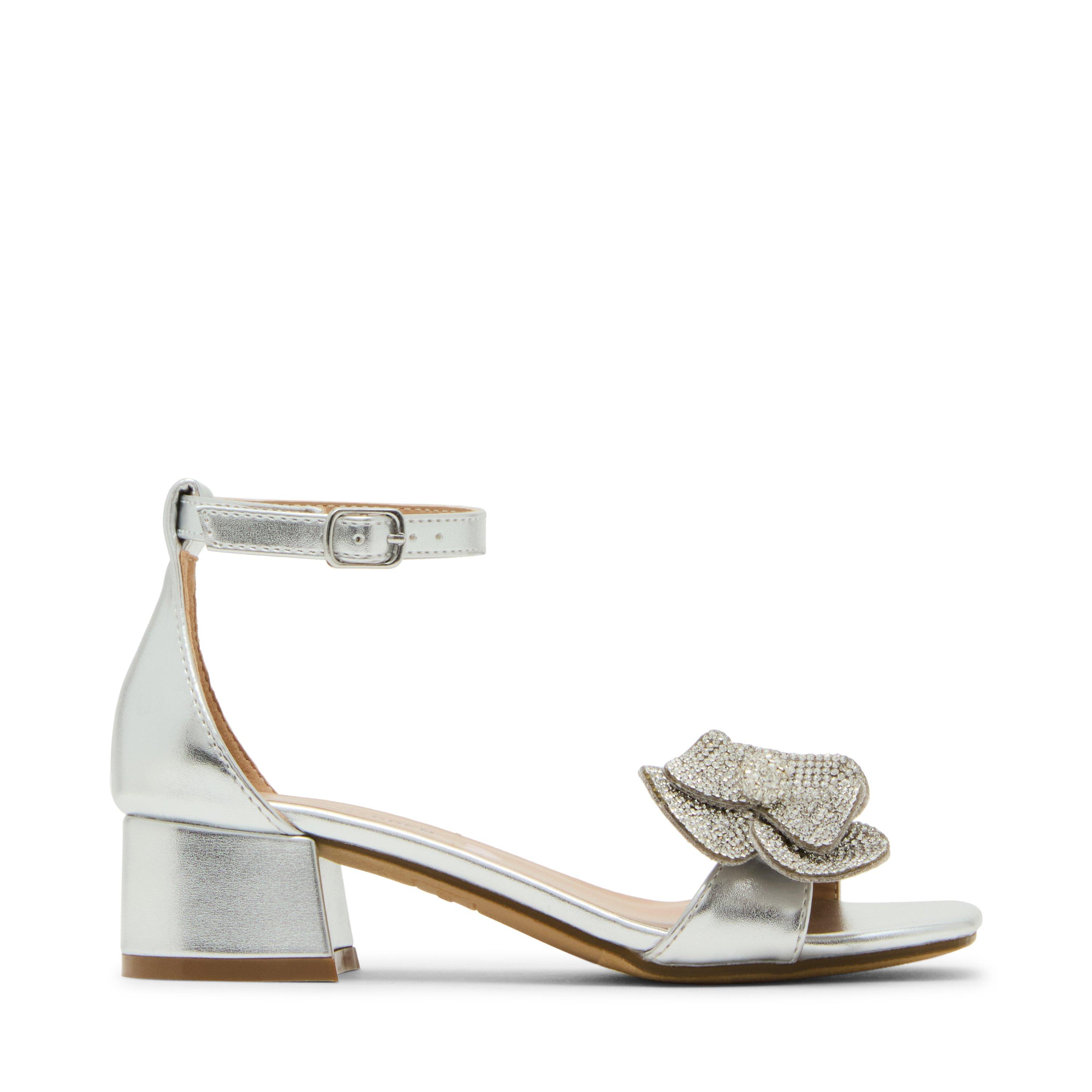 Silver - Steve Madden - Kids' Heeled Sandals - 1