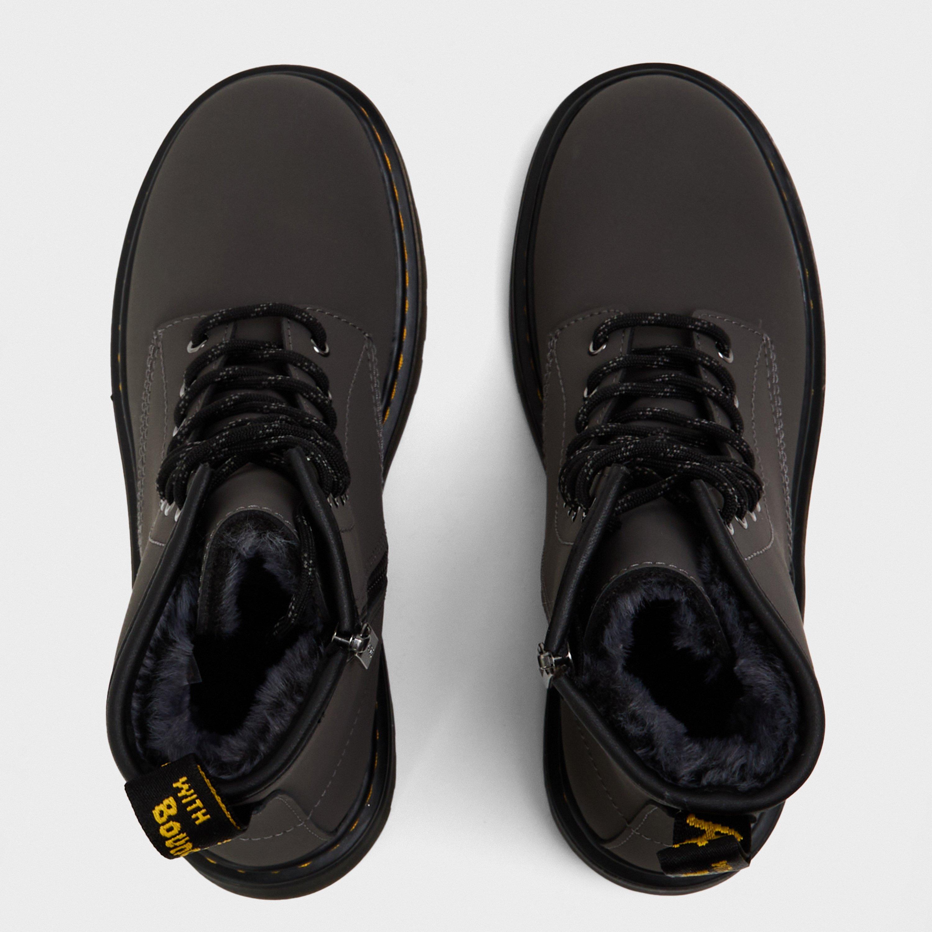 Gunmetal - Dr Martens - Junior 1460 Serena Boot - 4