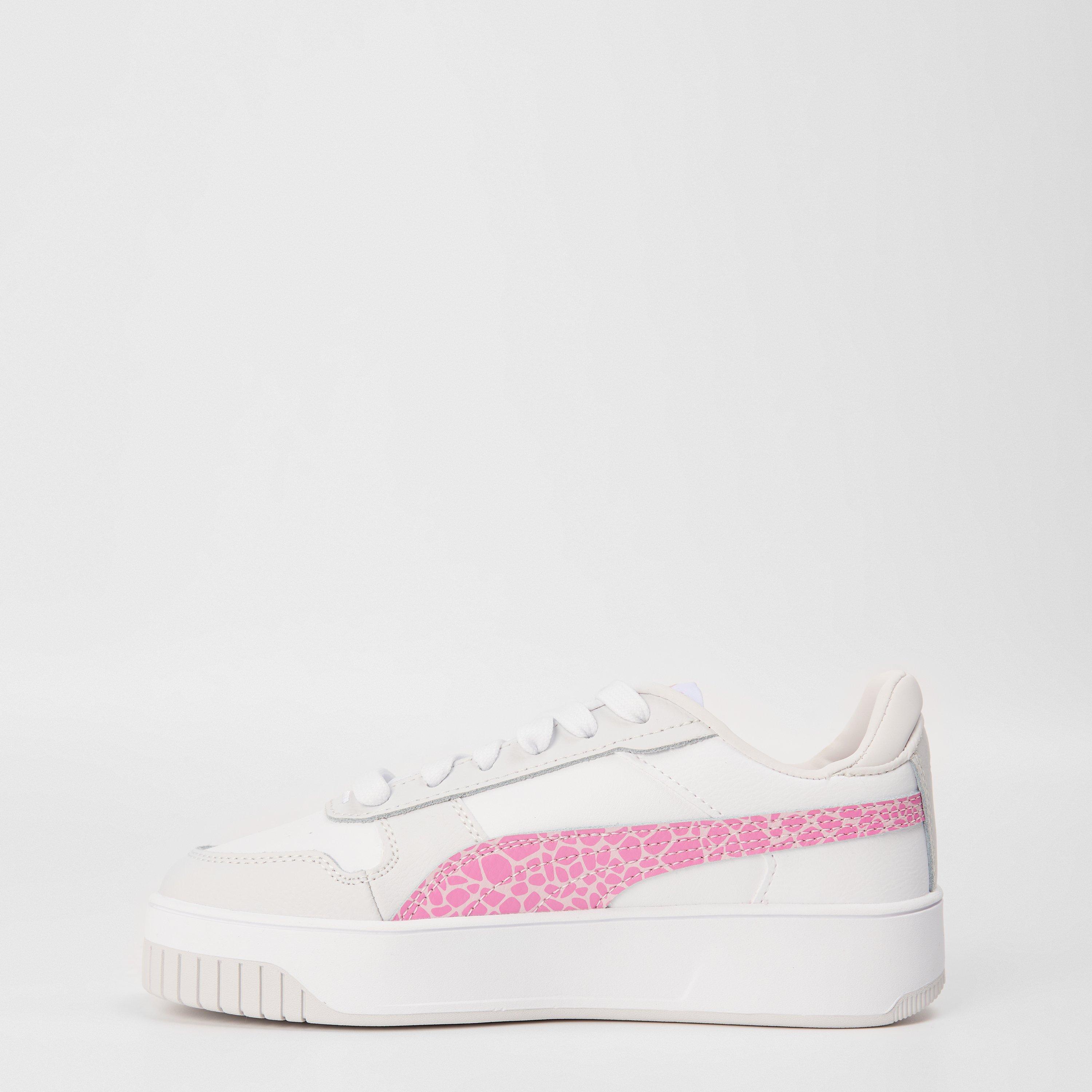 White/Pink - Puma - Carina Street Jr Low-Top Trainers Girls - 2