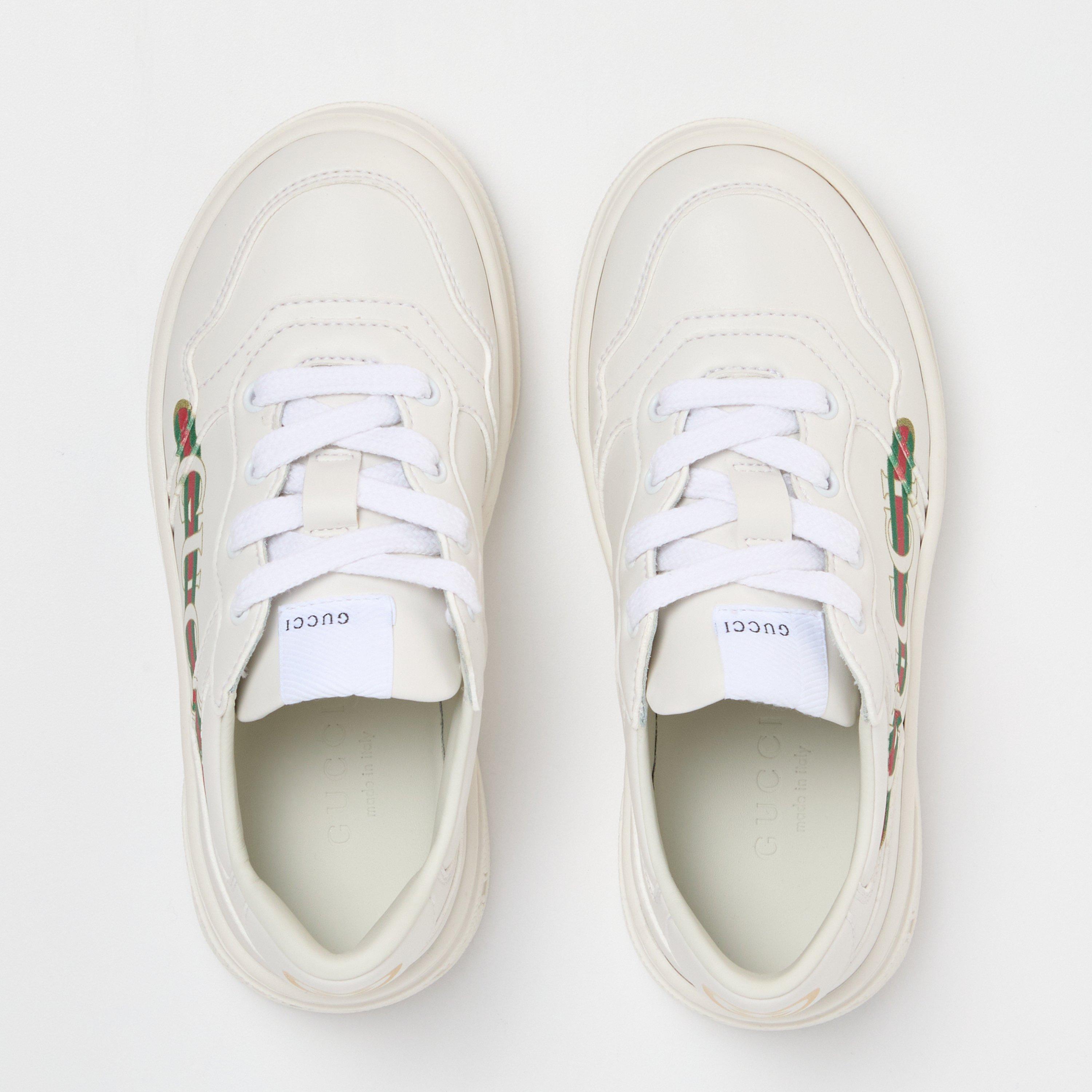 White 9014 - Gucci - Interlocking G Trainers Juniors - 4