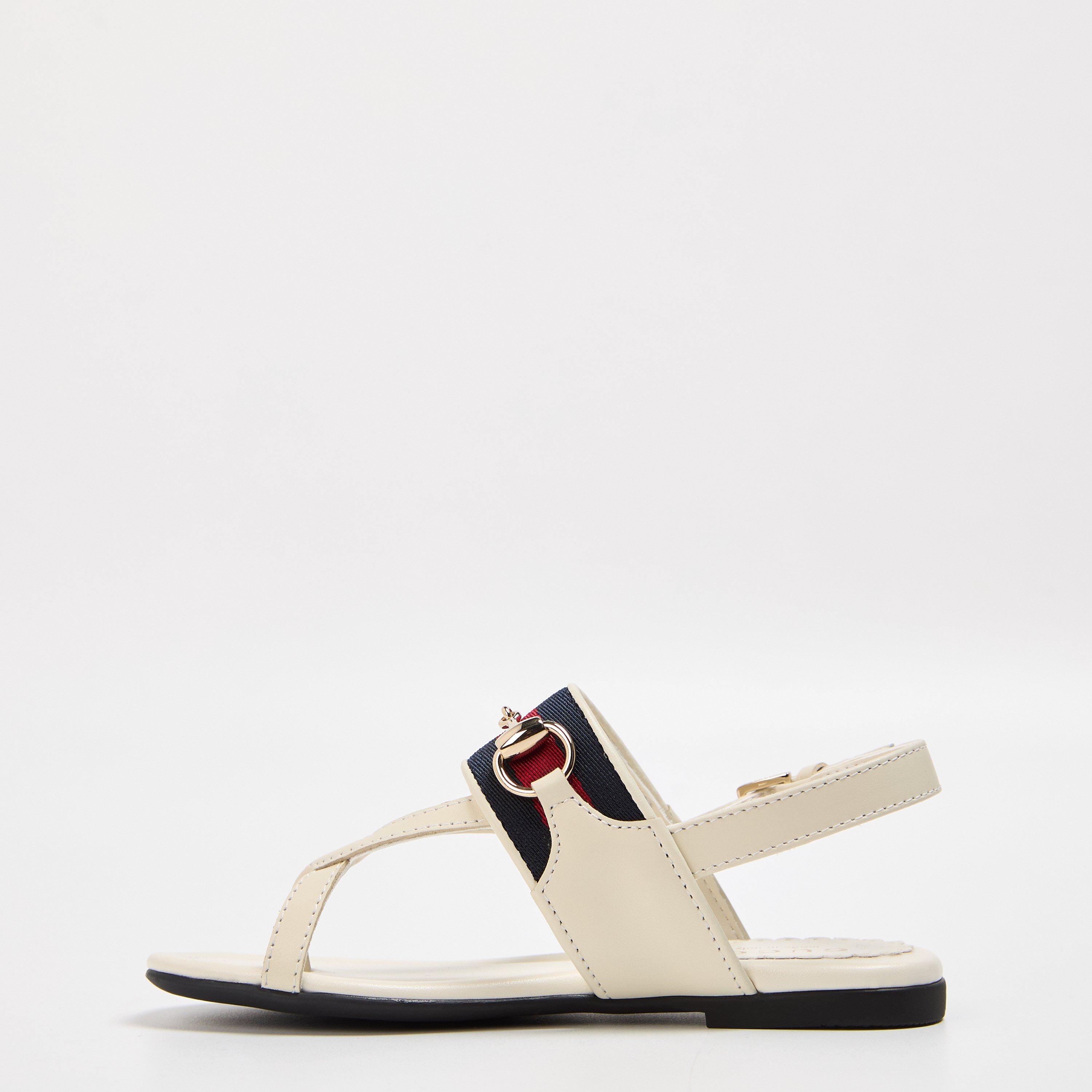White 9047 - Gucci - Web Sandals Juniors - 2