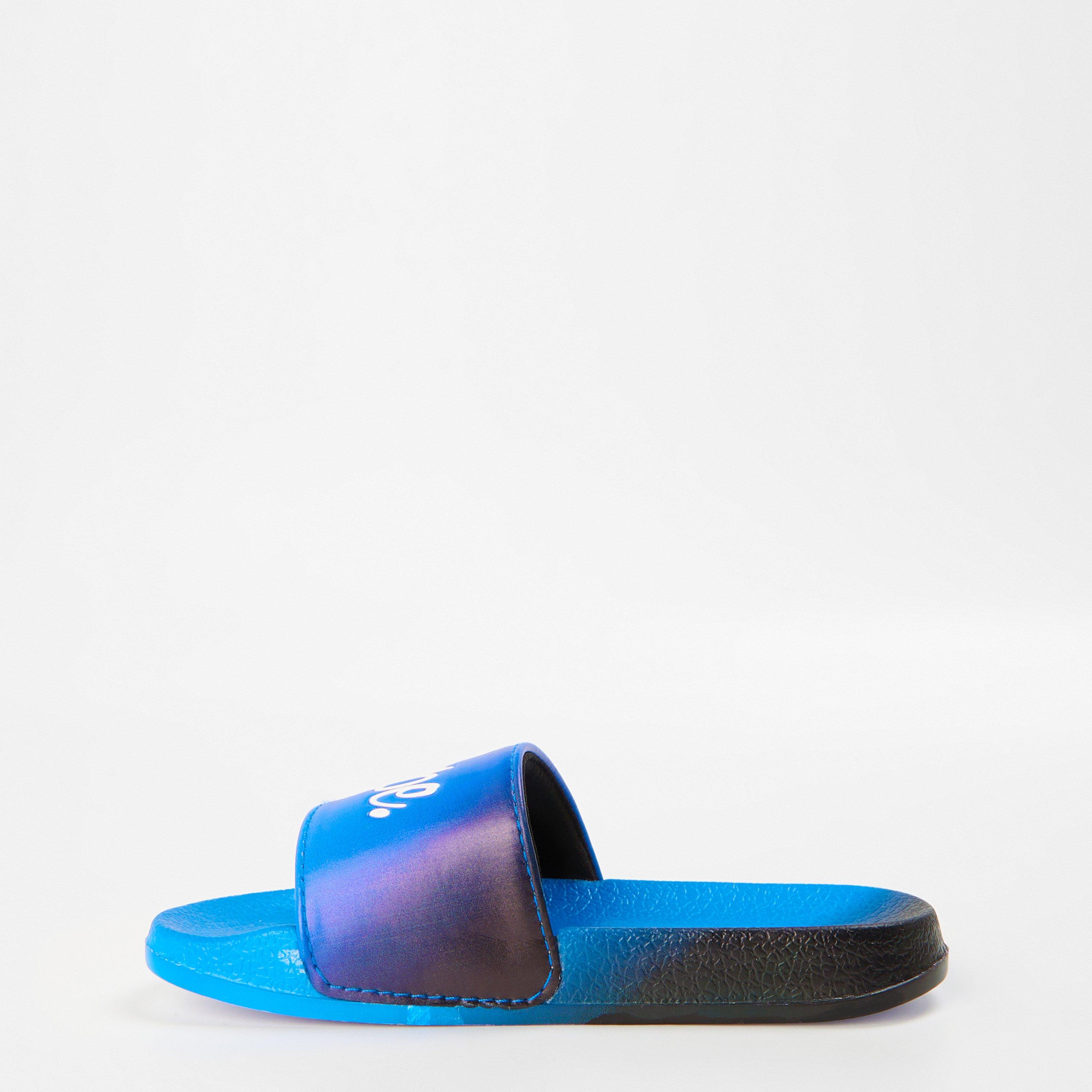 Preto - Hype - Fade Slider Slipper - 2