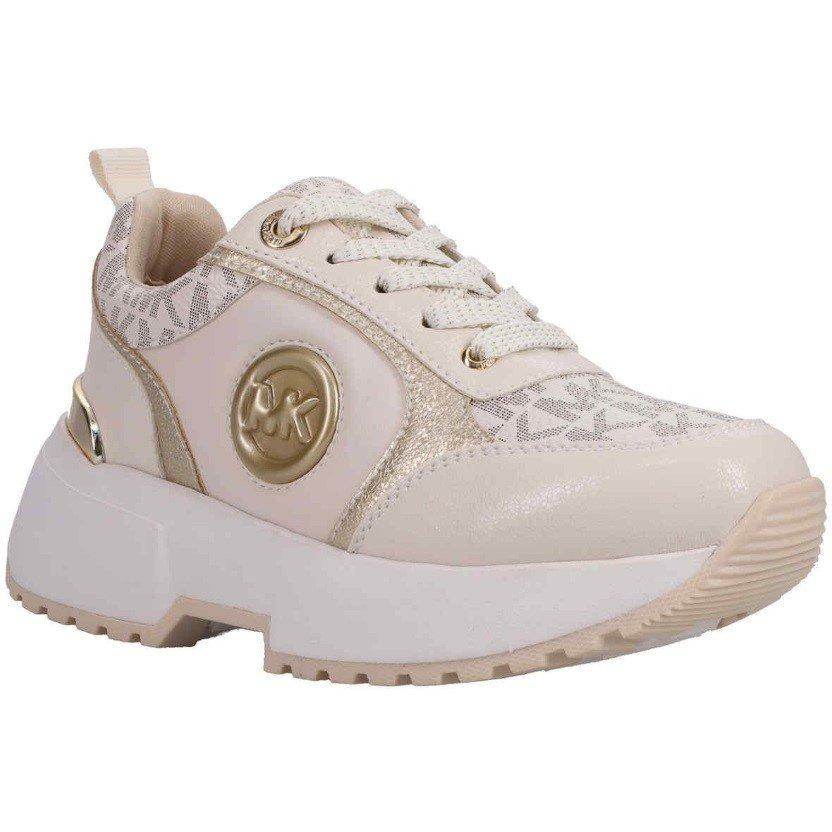 MICHAEL Michael Kors Kids' Chunky Trainers - Vanilla Mono - Size 1 (34)