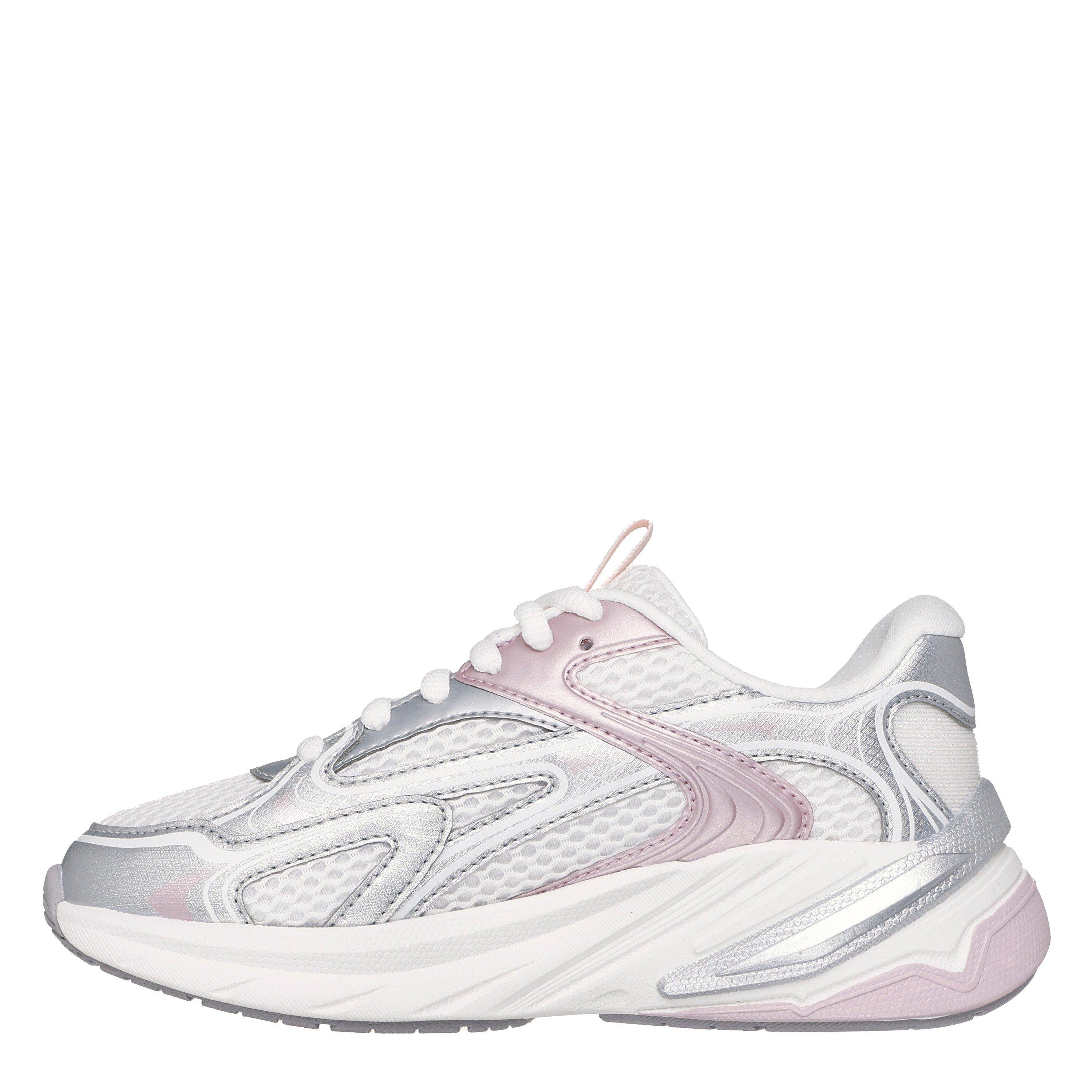 Off White/Pink - Skechers - Kids' Slip On Trainers - 2